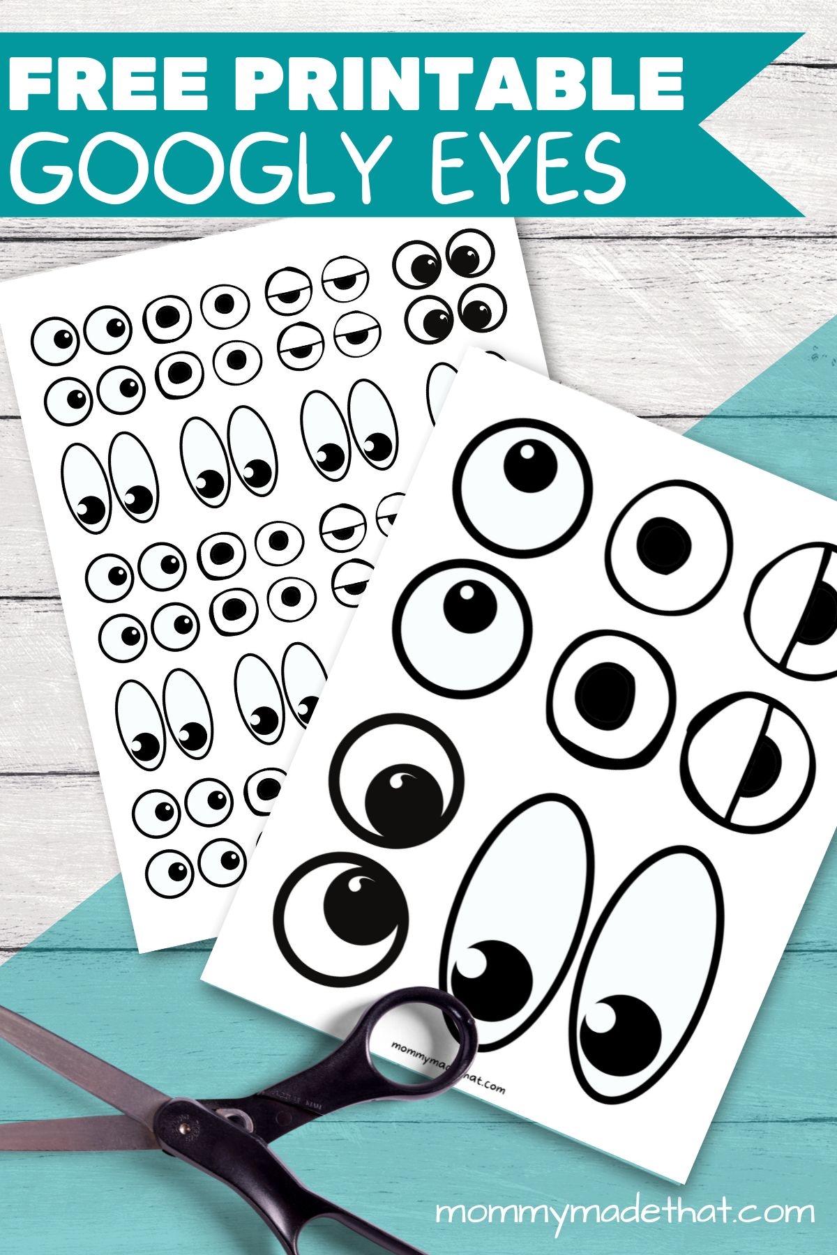 Printable Eye Template For Crafts