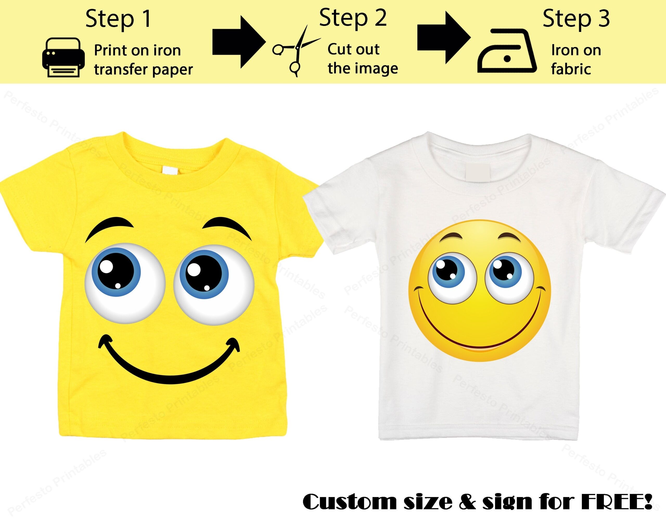 Free Printable Iron On Transfer Templates