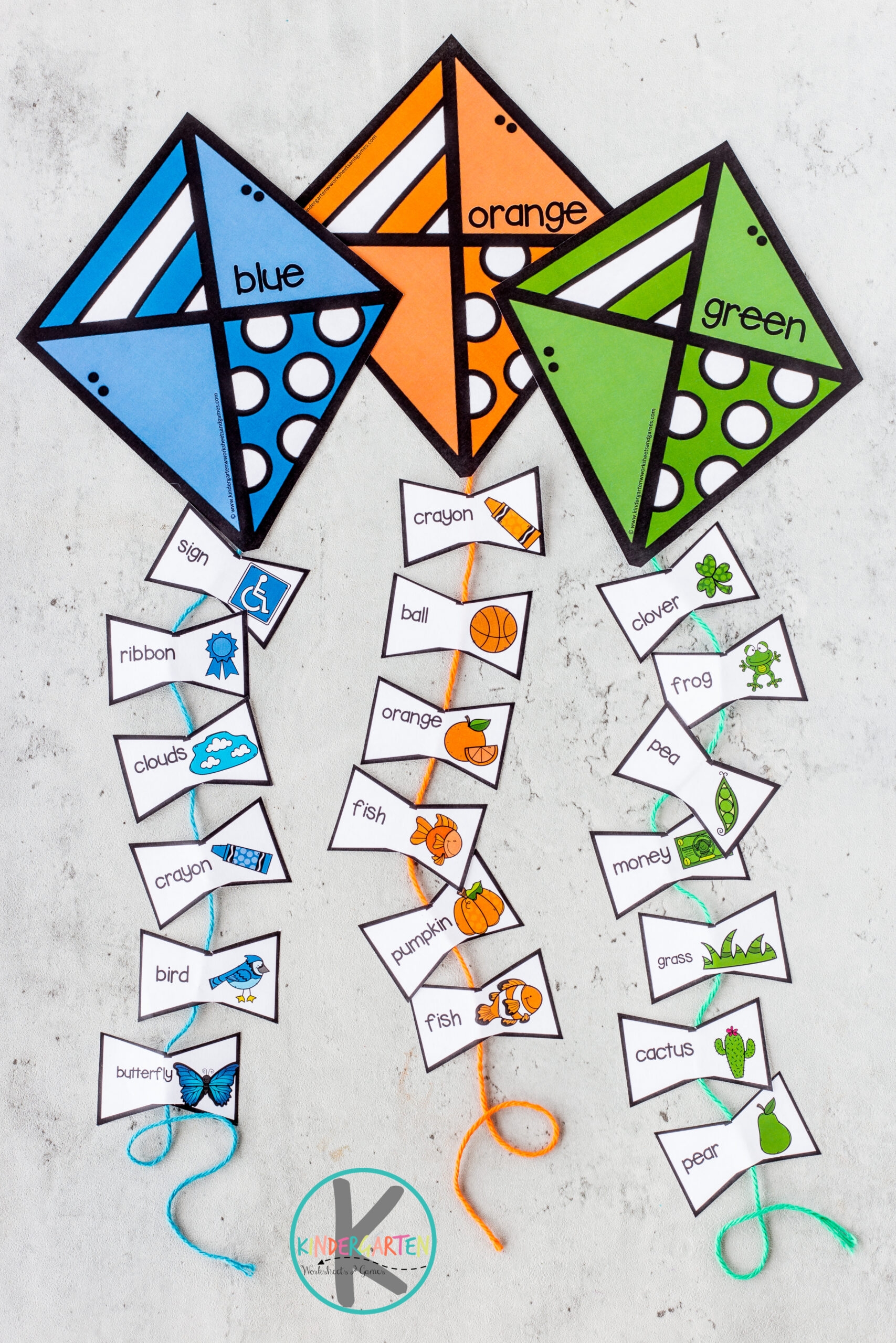 Printable Cut Out Kite Template