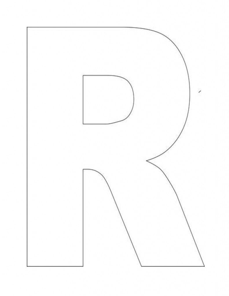 Free Printable Letter R Template Never Underestimate The Influence Of Free Printable Letter Letter R Crafts Free Printable Letters Lettering Alphabet