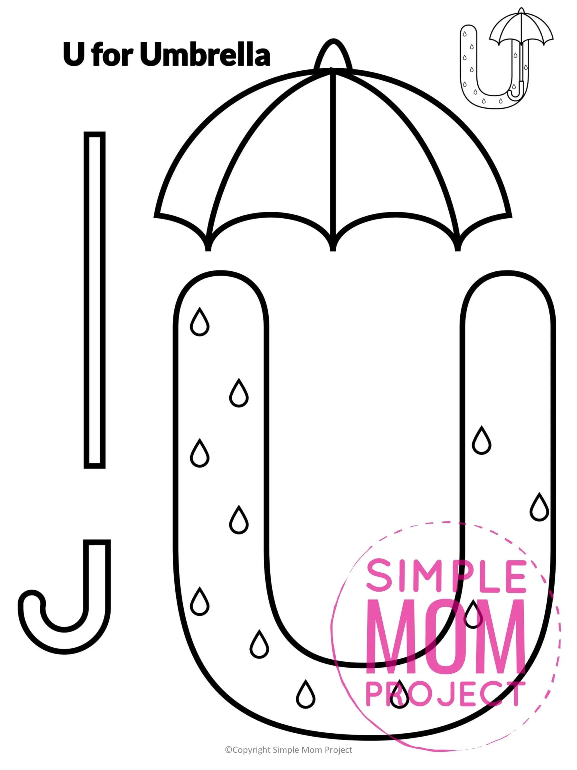 Free Printable Letter U Craft Template Letter U Crafts Preschool Letter Crafts Letter A Crafts