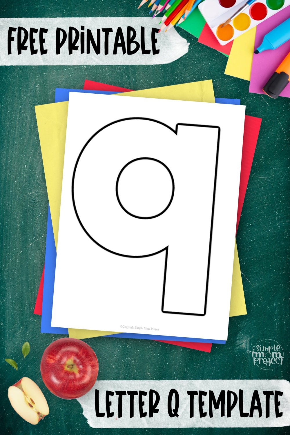 Letter I Template Printable
