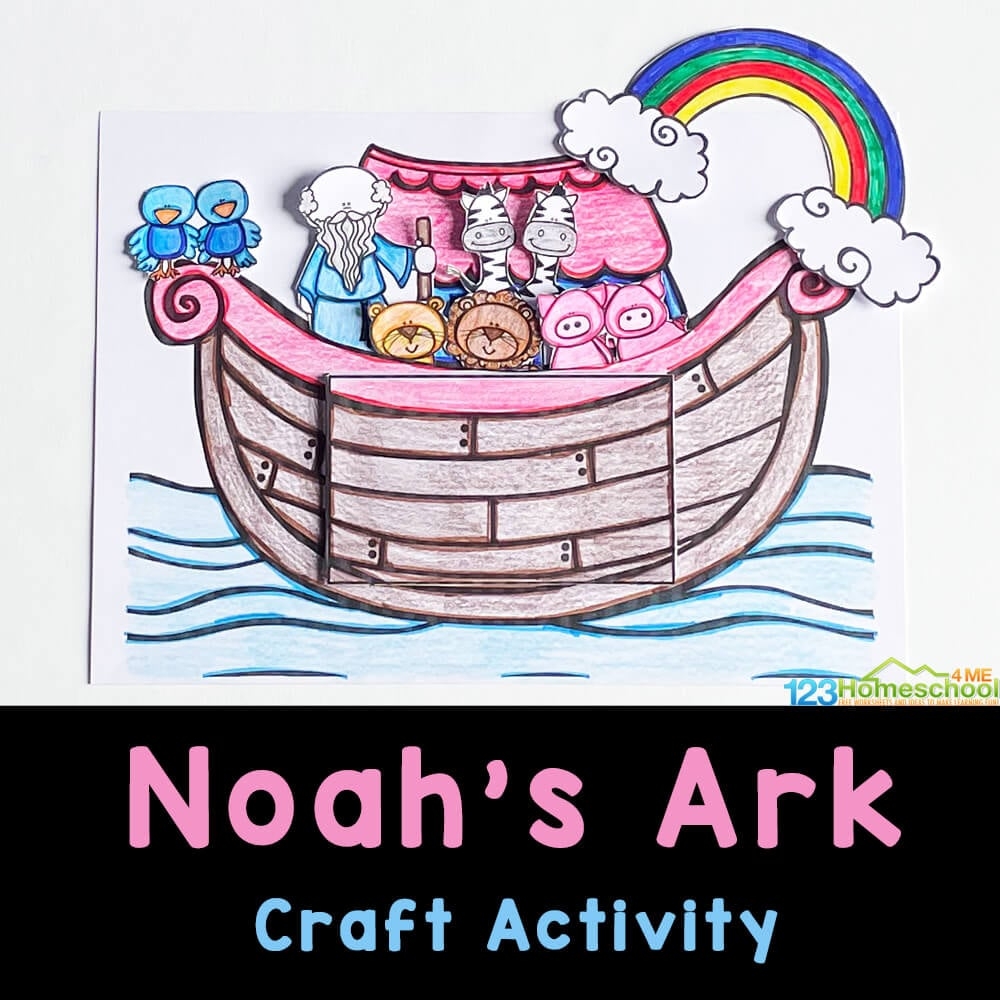 Free Printable Noah'S Ark Template
