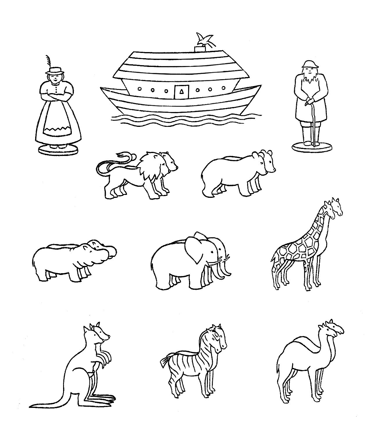 Free Printable Noah S Ark Template Printable Templates Free