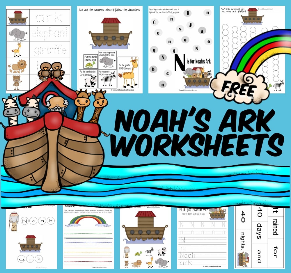 Free Printable Noah'S Ark Template