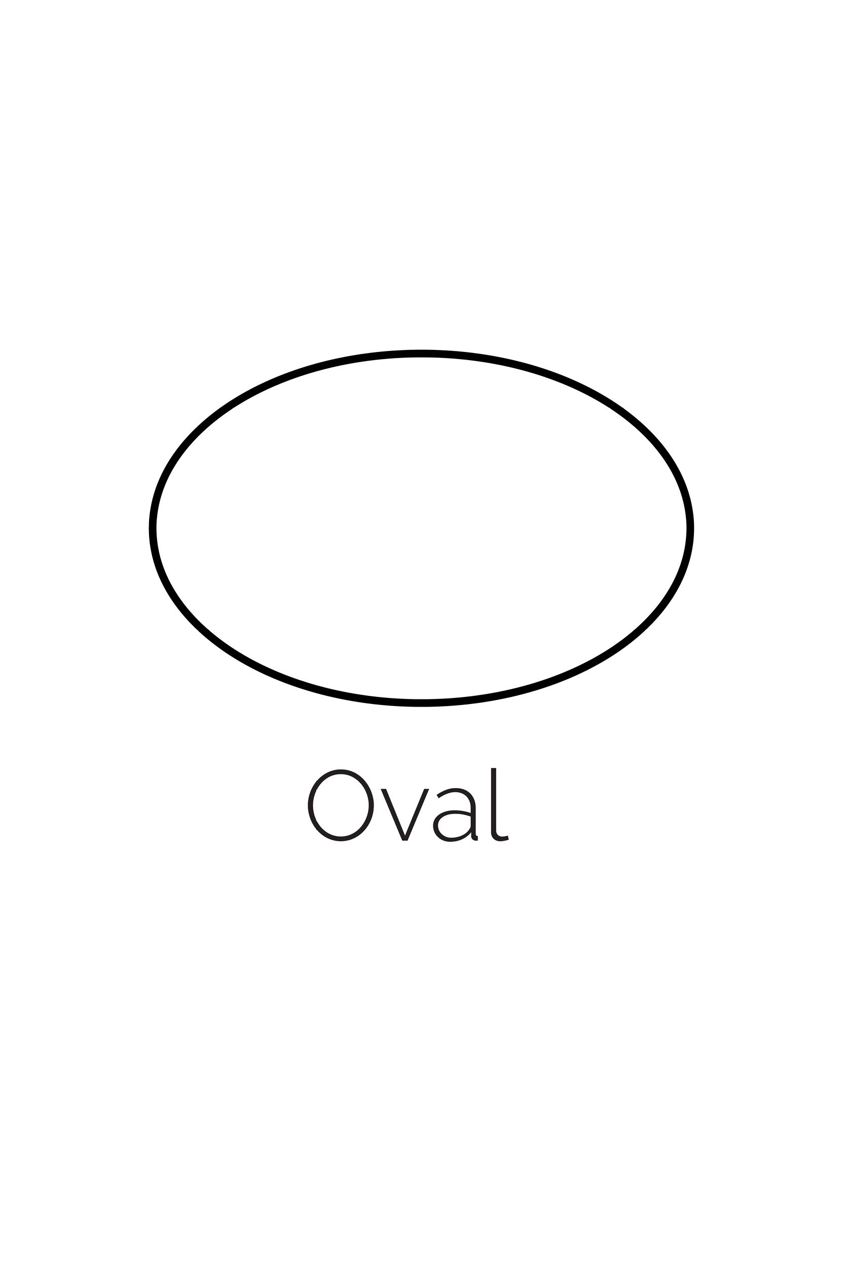 Free Printable Oval Shape Freebie Finding Mom