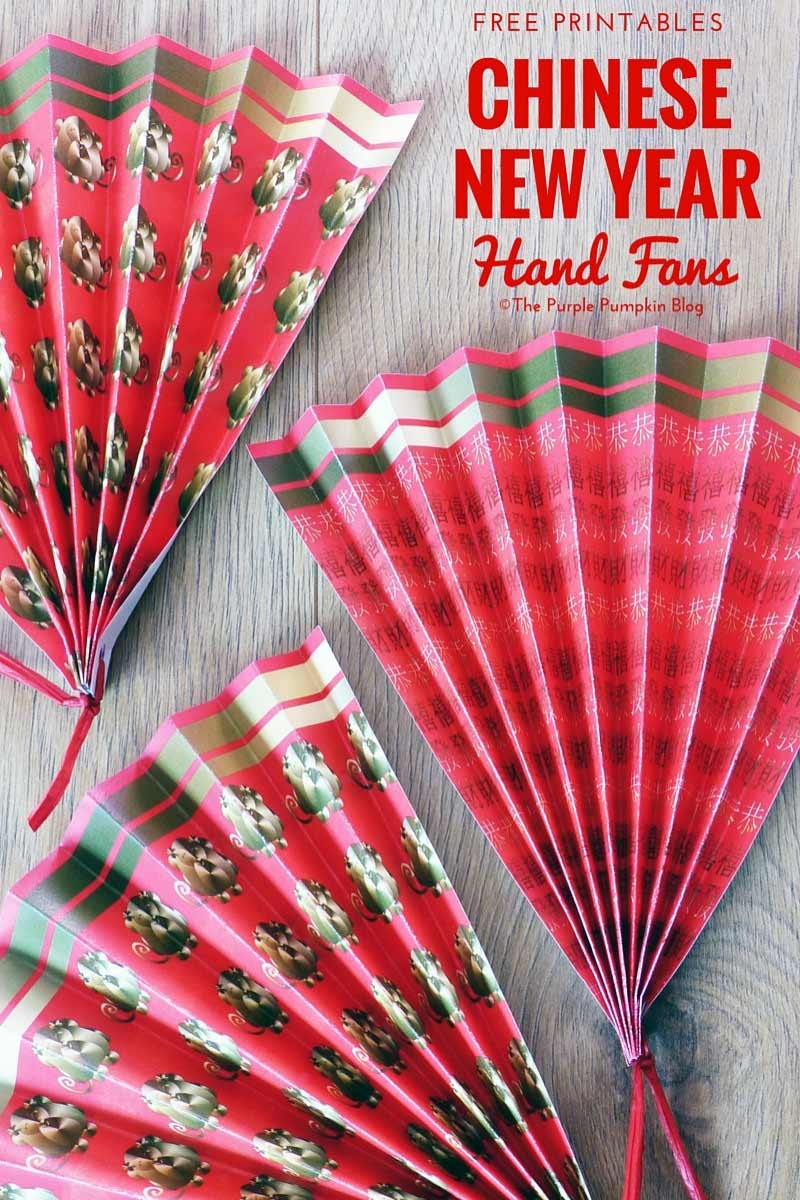 Free Printable Hand Fan Templates