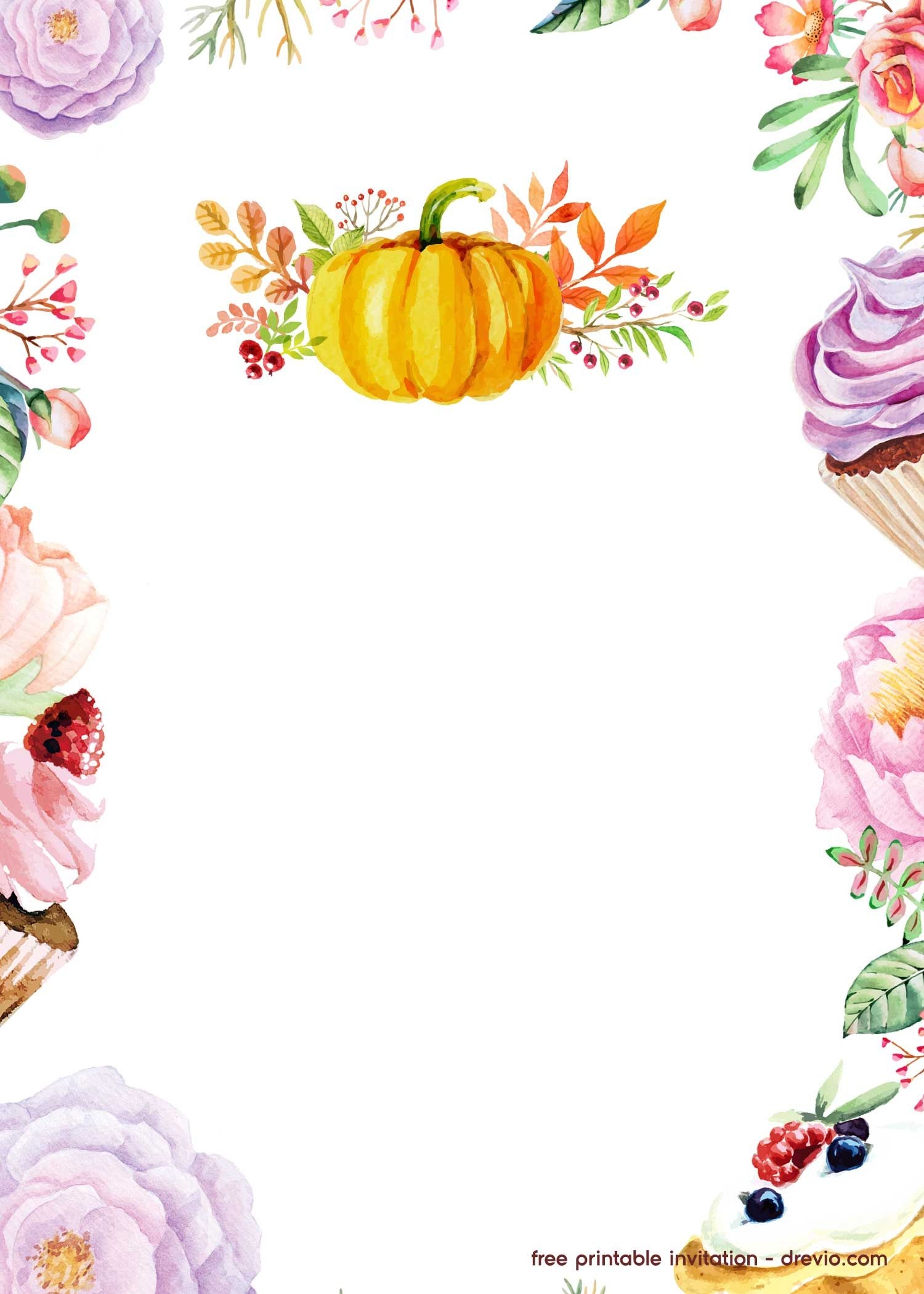 FREE Printable Pumpkin Birthday Invitation Template Free Printable Birthday Invitations Fall Birthday Invitations Fall Birthday