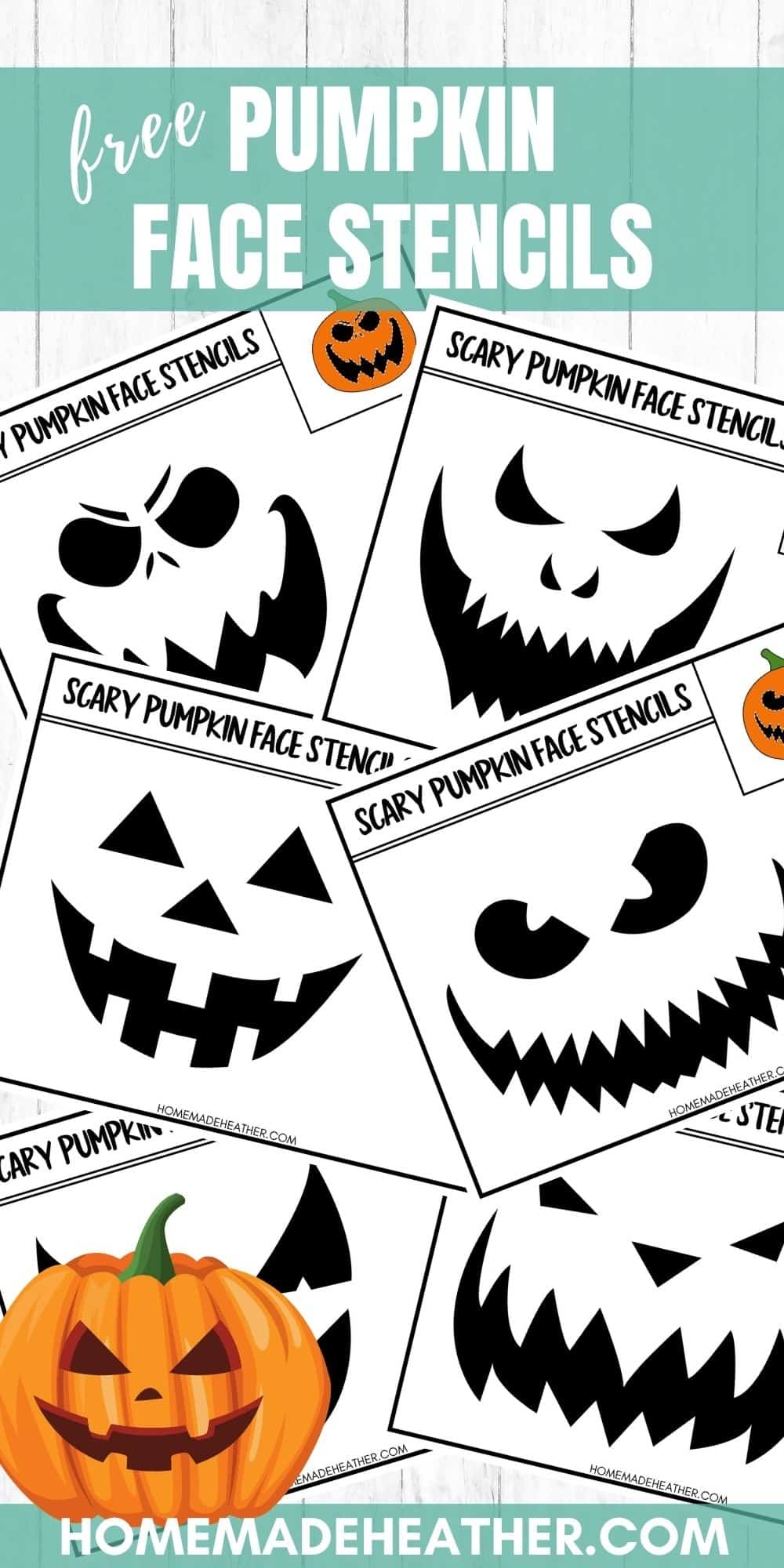 Free Printable Pumpkin Face Template