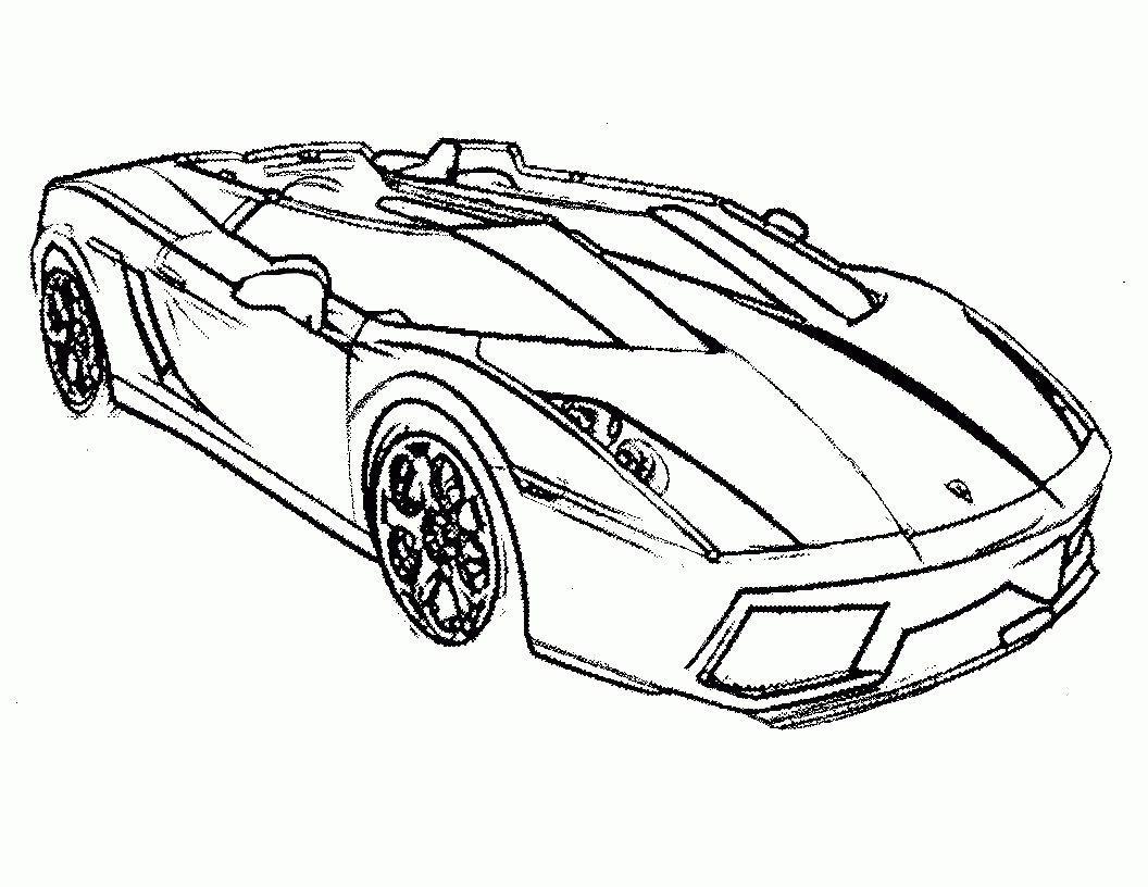 Race Car Printable Template