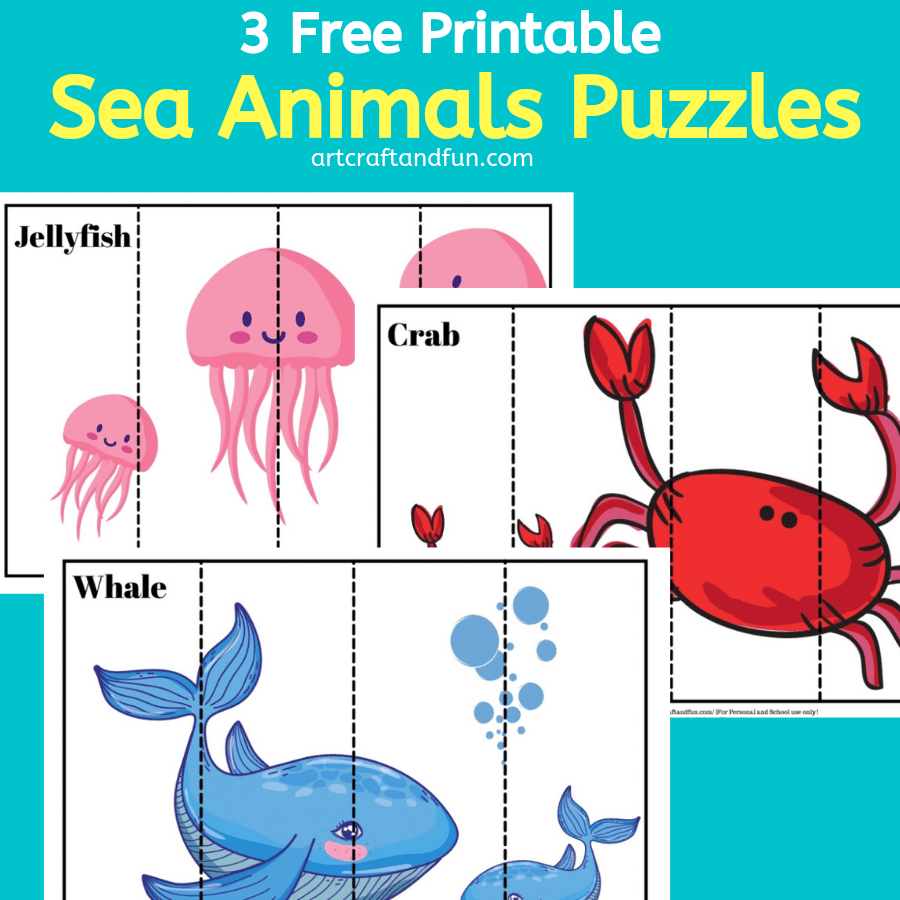 Free Printable Sea Creature Templates