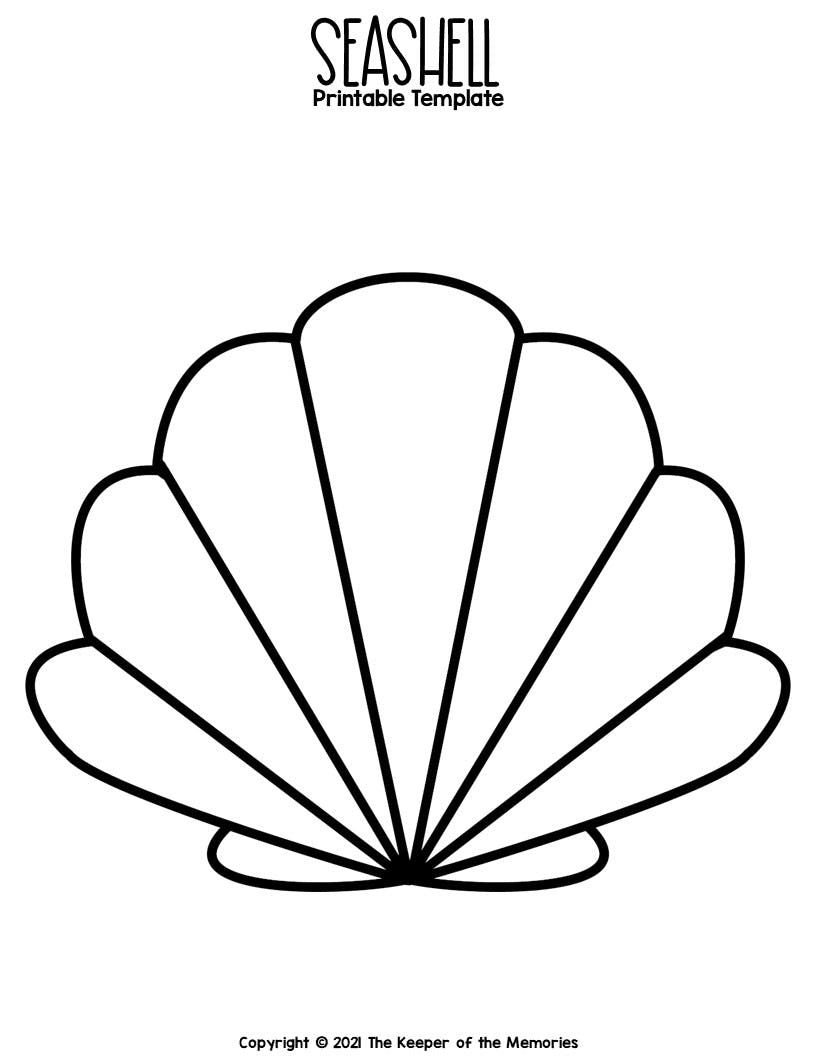 Free Printable Seashell Template Tutoriel De Coussin Livres De Broderie Tuto Couture Doudou
