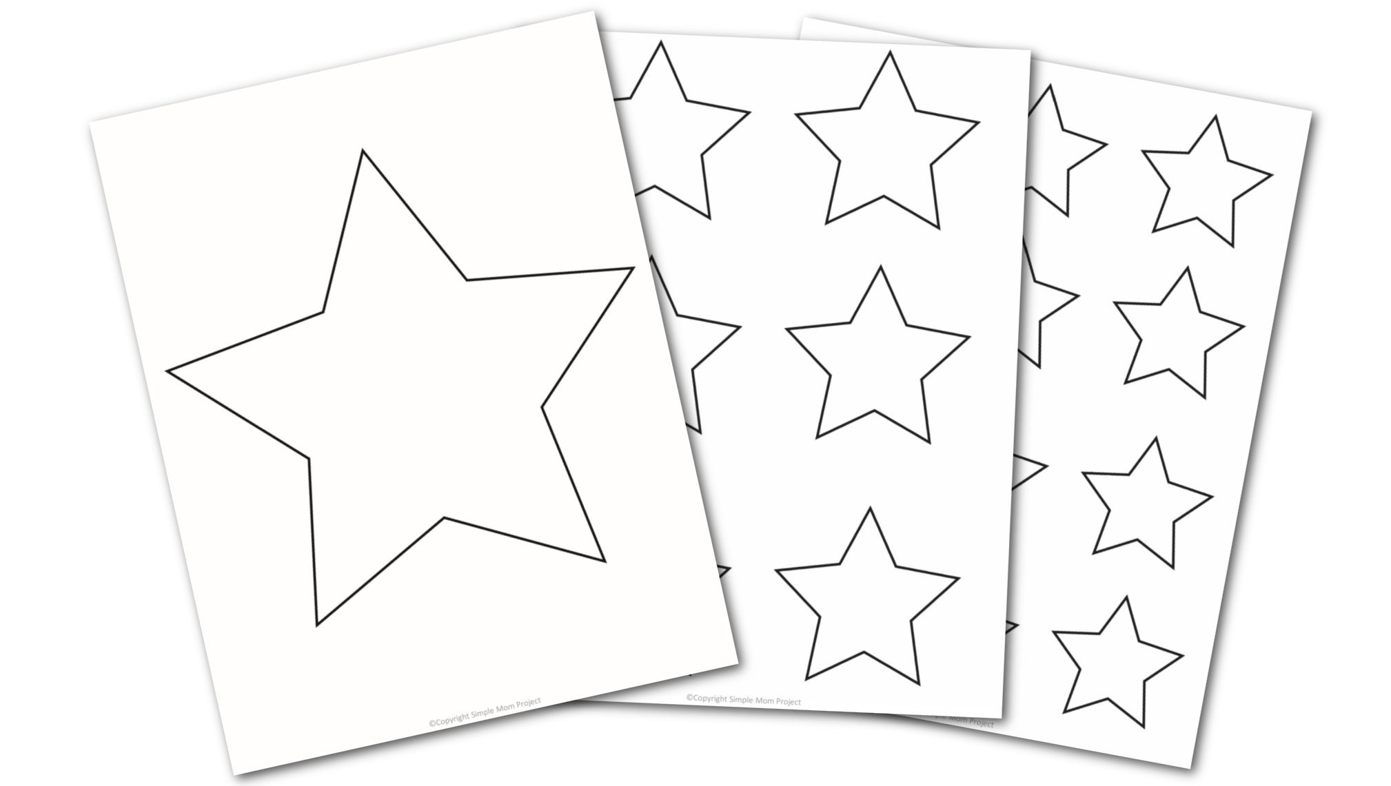 Printable Paper Star Template