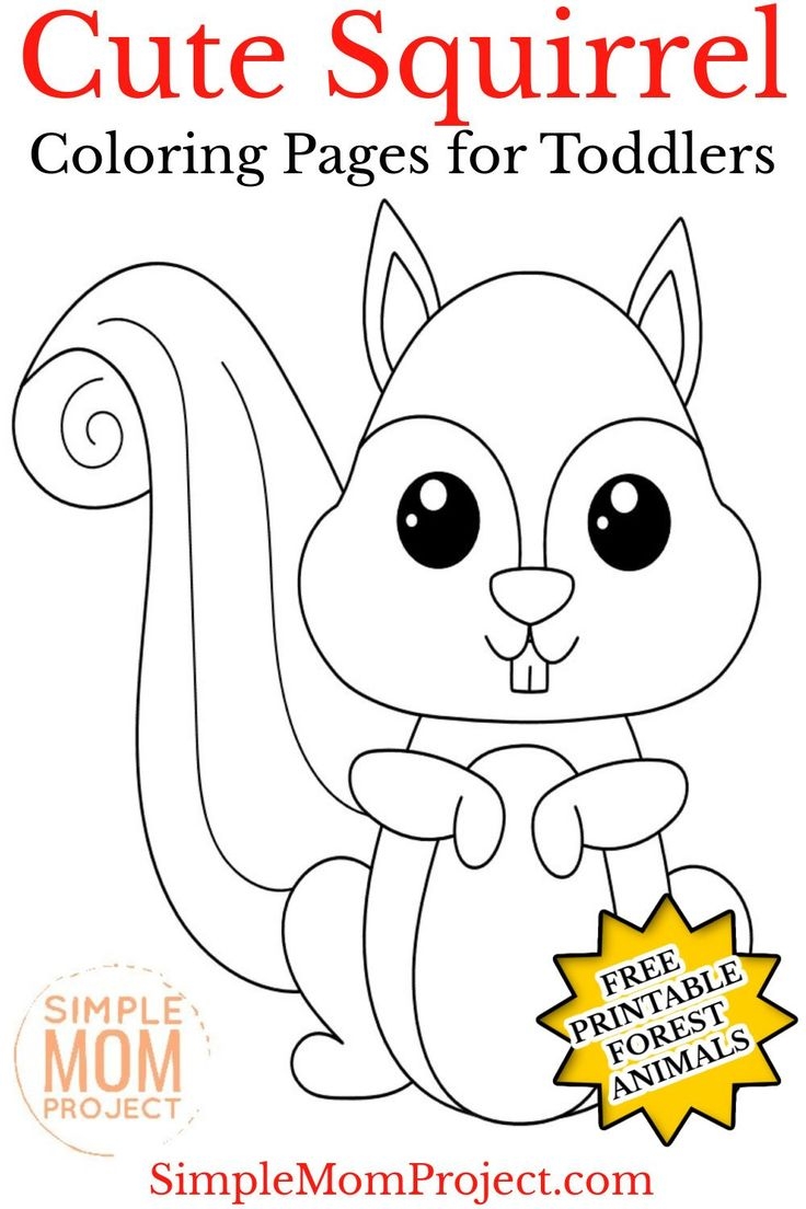 Squirrel Template Free Printable