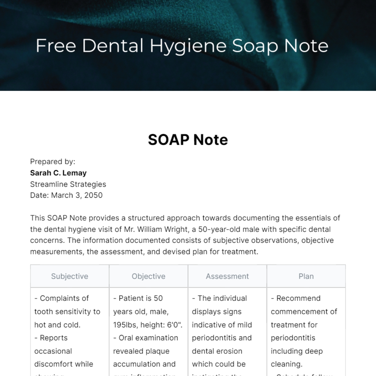 FREE SOAP Note Templates Templates Examples Edit Online Download Template