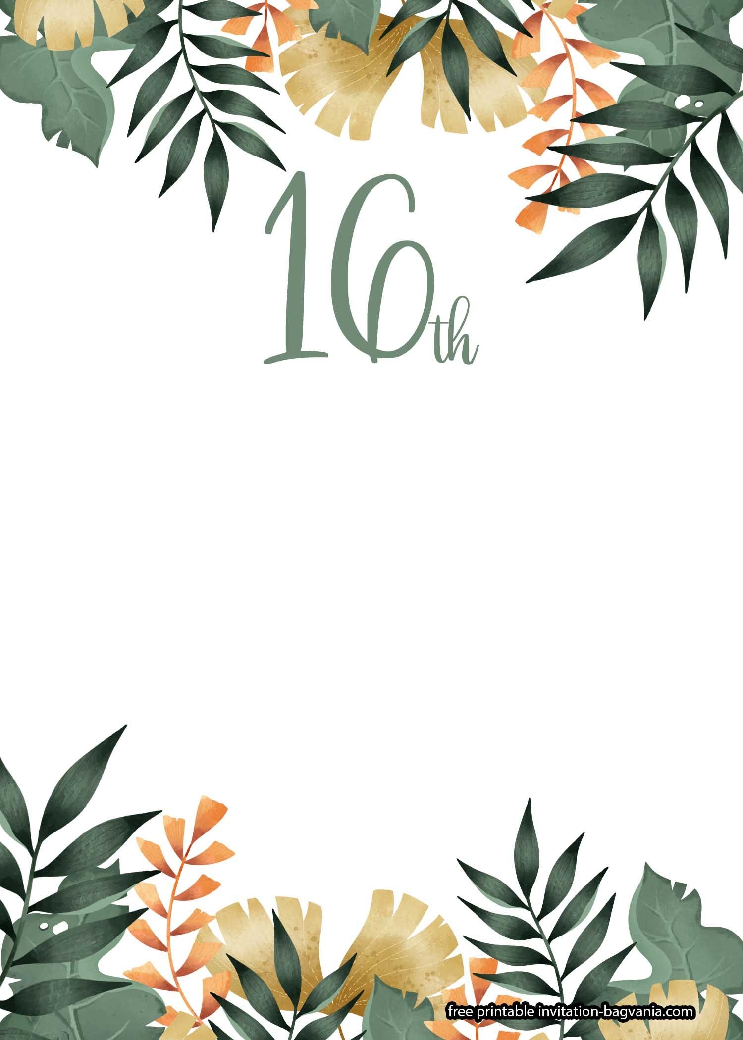 FREE Sweet 16th Birthday Invitation Templates 16th Birthday Invitations Pirate Party Invitations Template Party Invite Template