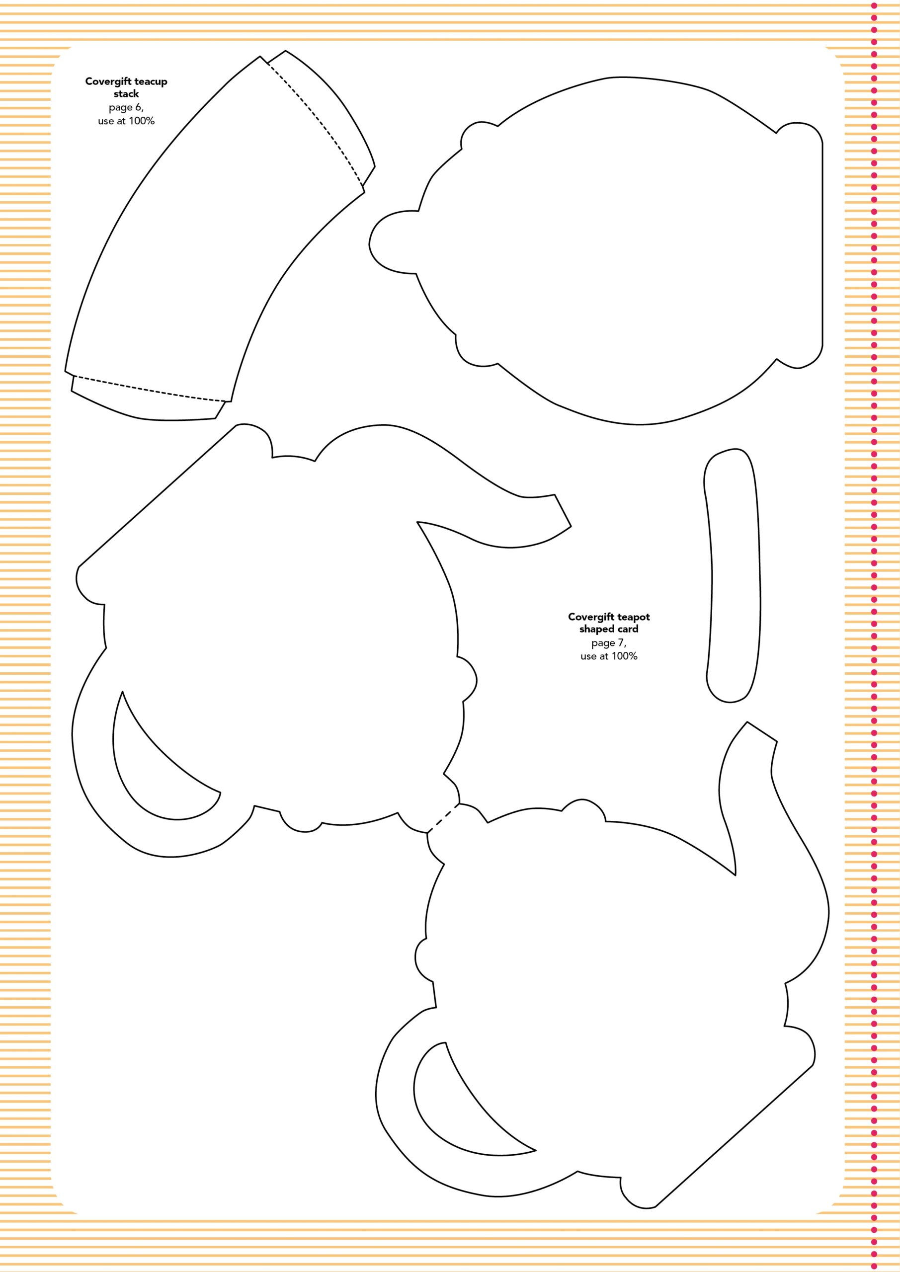 Teapot Template Free Printable