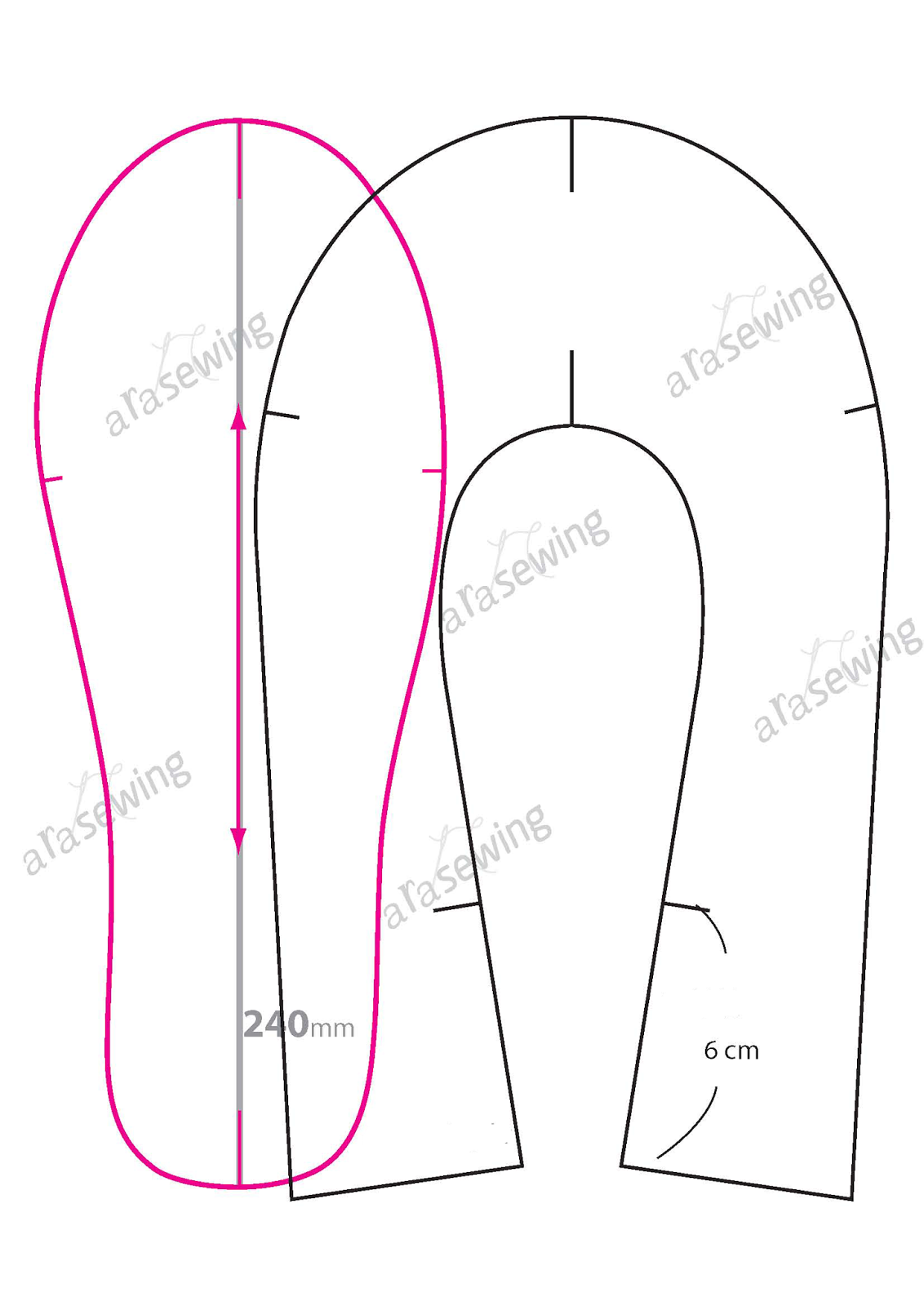 Free Template Printable Slipper Pattern Printable Templates Free