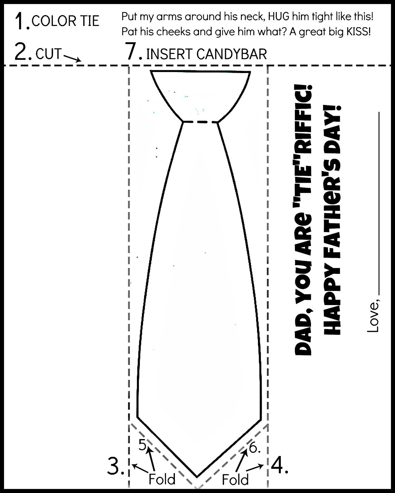 Free Tie Template Printable