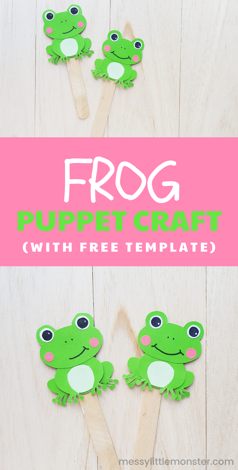Free Printable Frog Puppet Template