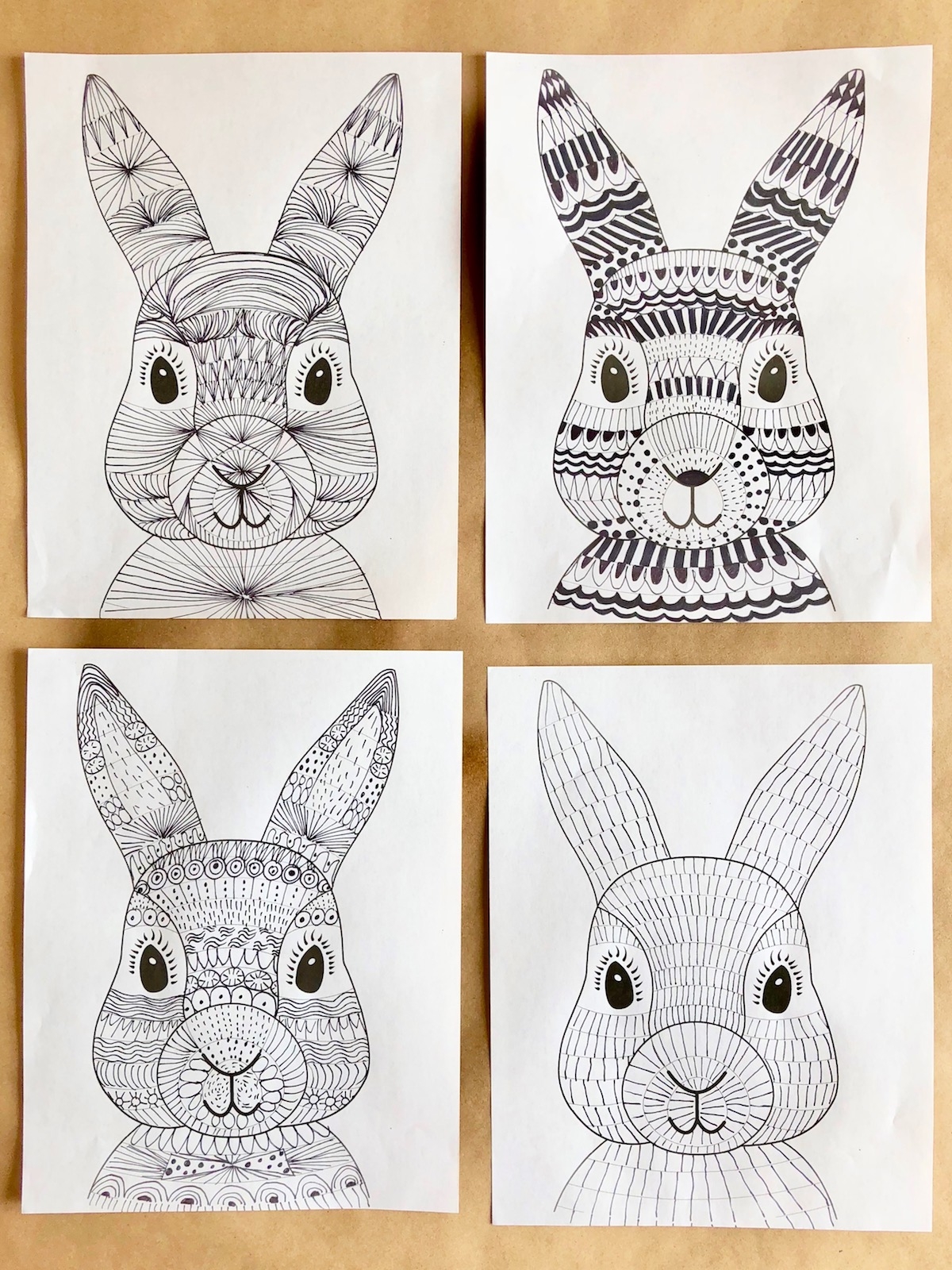 Funky Easter Bunnies Wonderbar