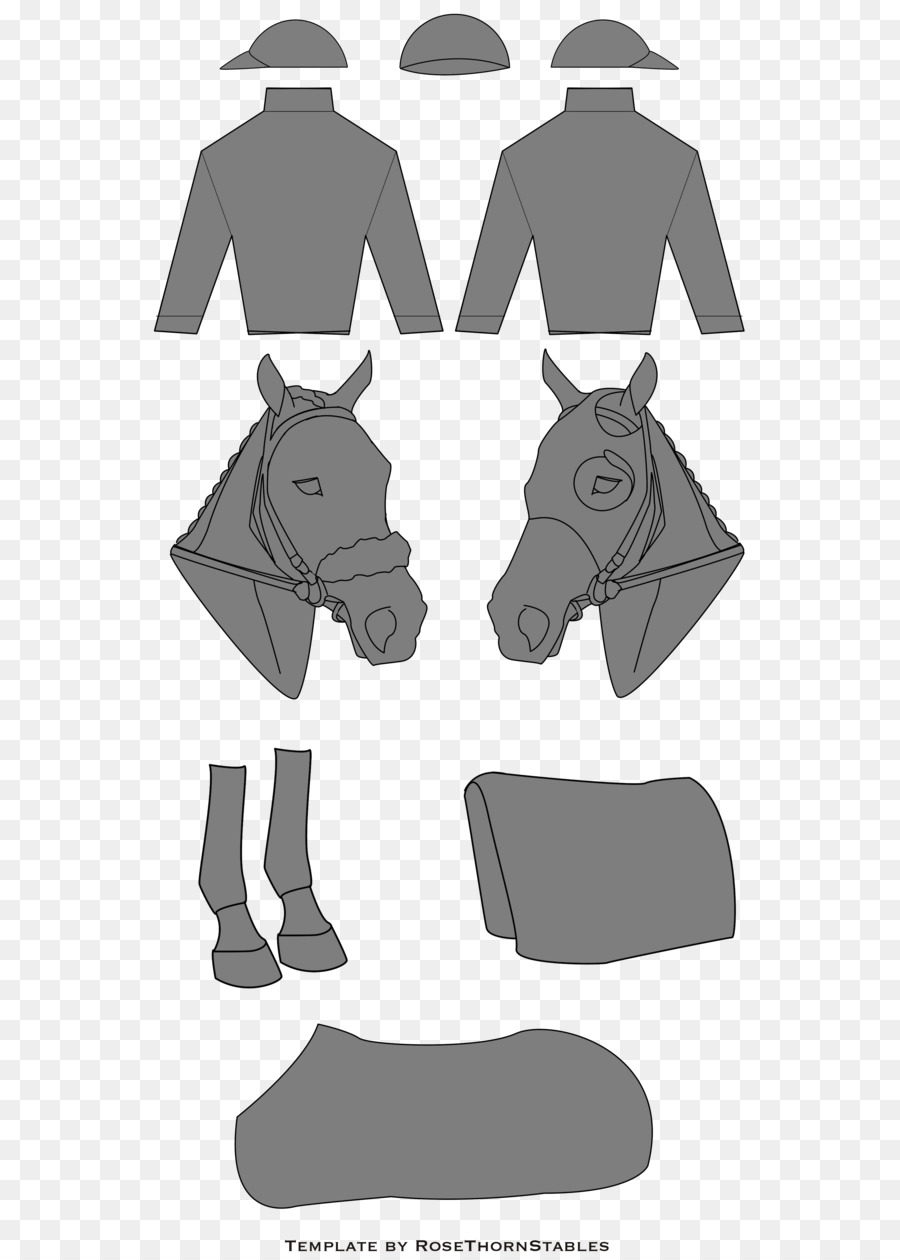 Free Printable Jockey Silks Template