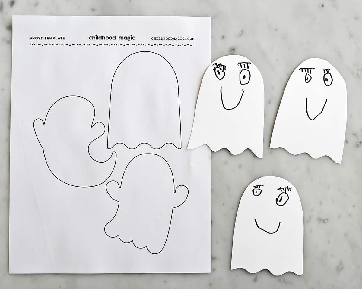 Free Printable Ghost Templates