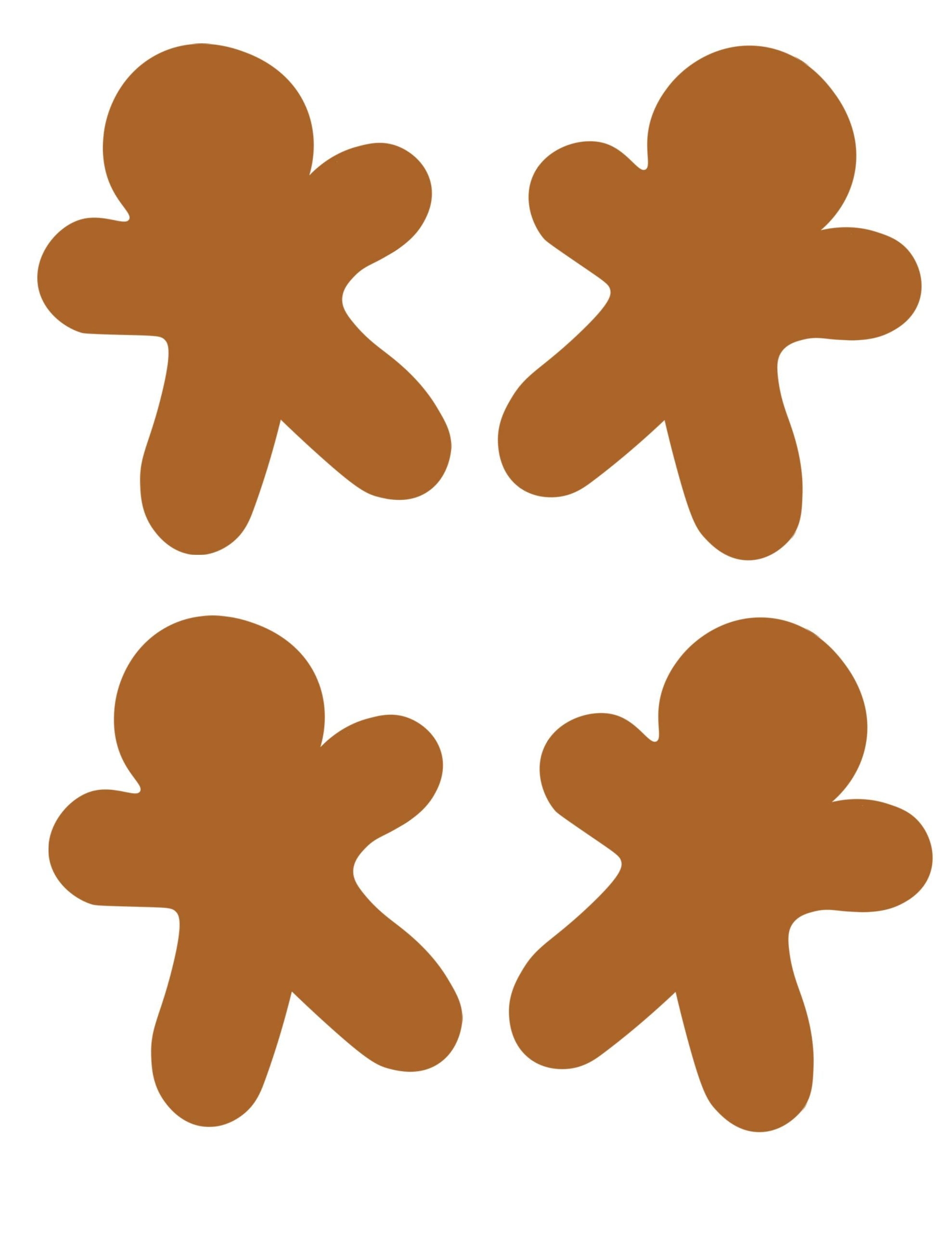 Gingerbread Man Craft With Free Printable Ottawa Mommy Club