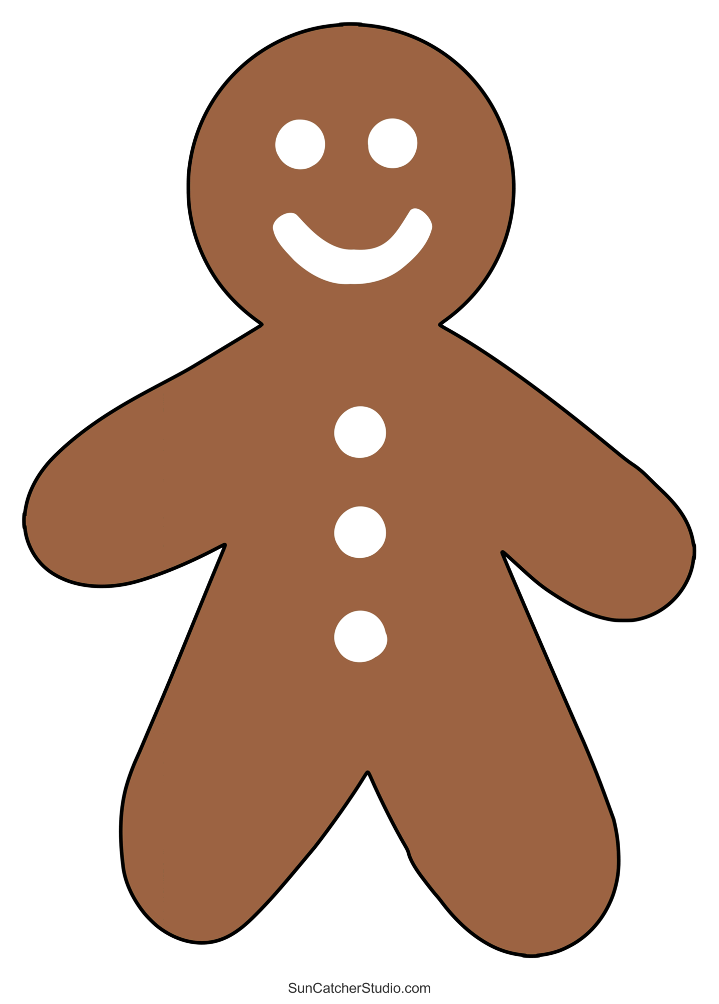 Gingerbread Man Templates Printable Outlines And Patterns DIY Projects Patterns Monograms Designs Templates