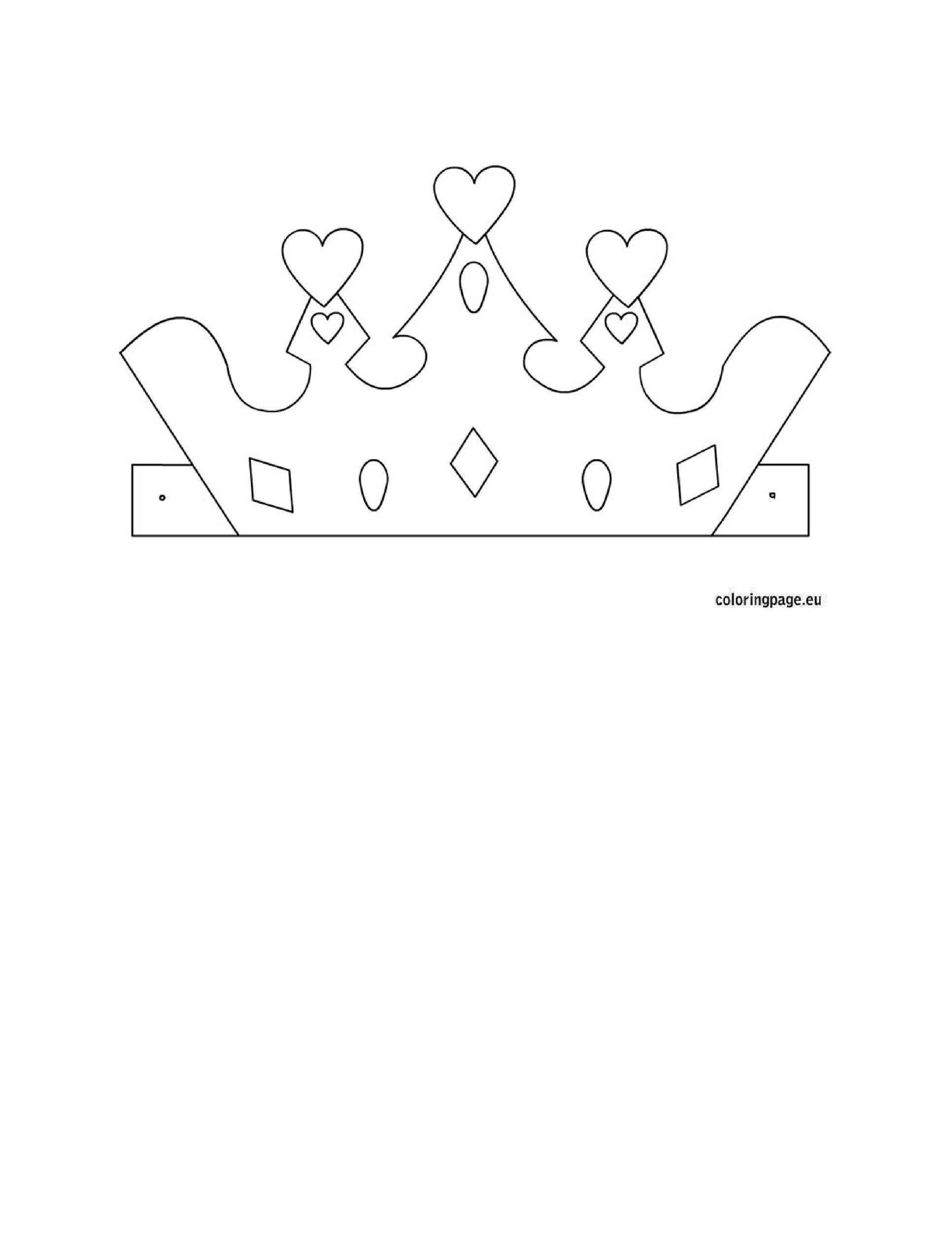 Glinda Crown Template Printable