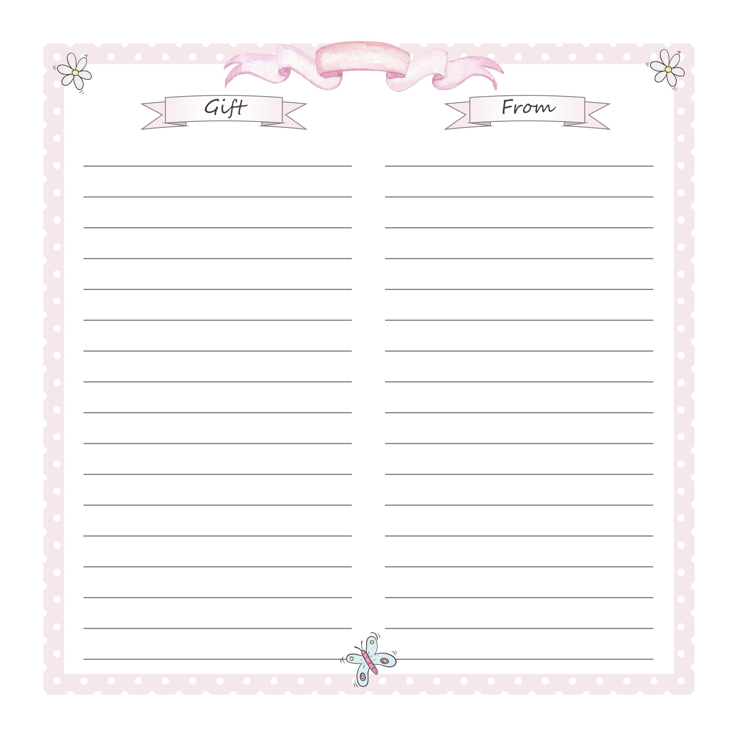 Free Printable Funeral Guest Book Template