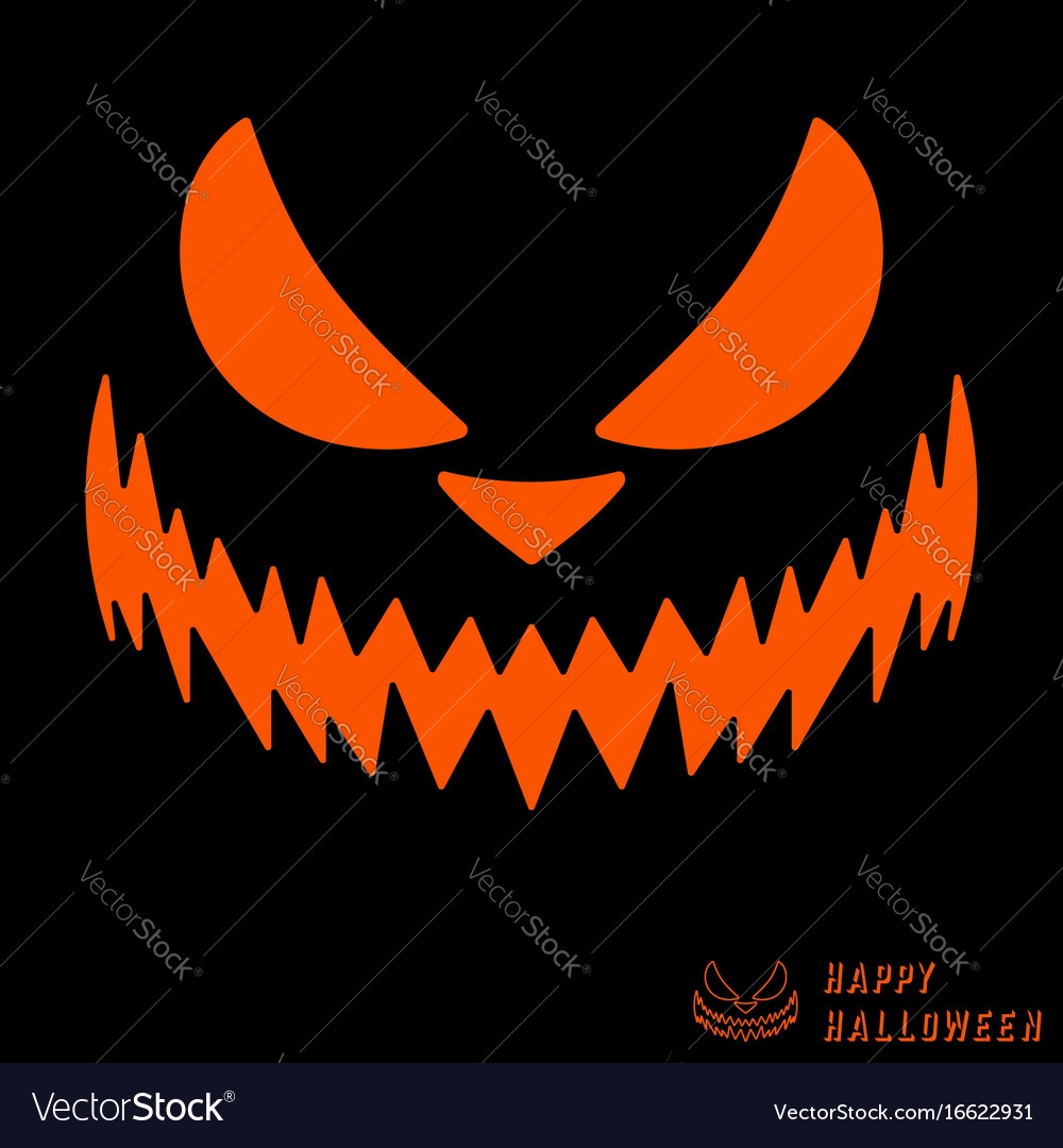 Free Scary Pumpkin Templates Printable