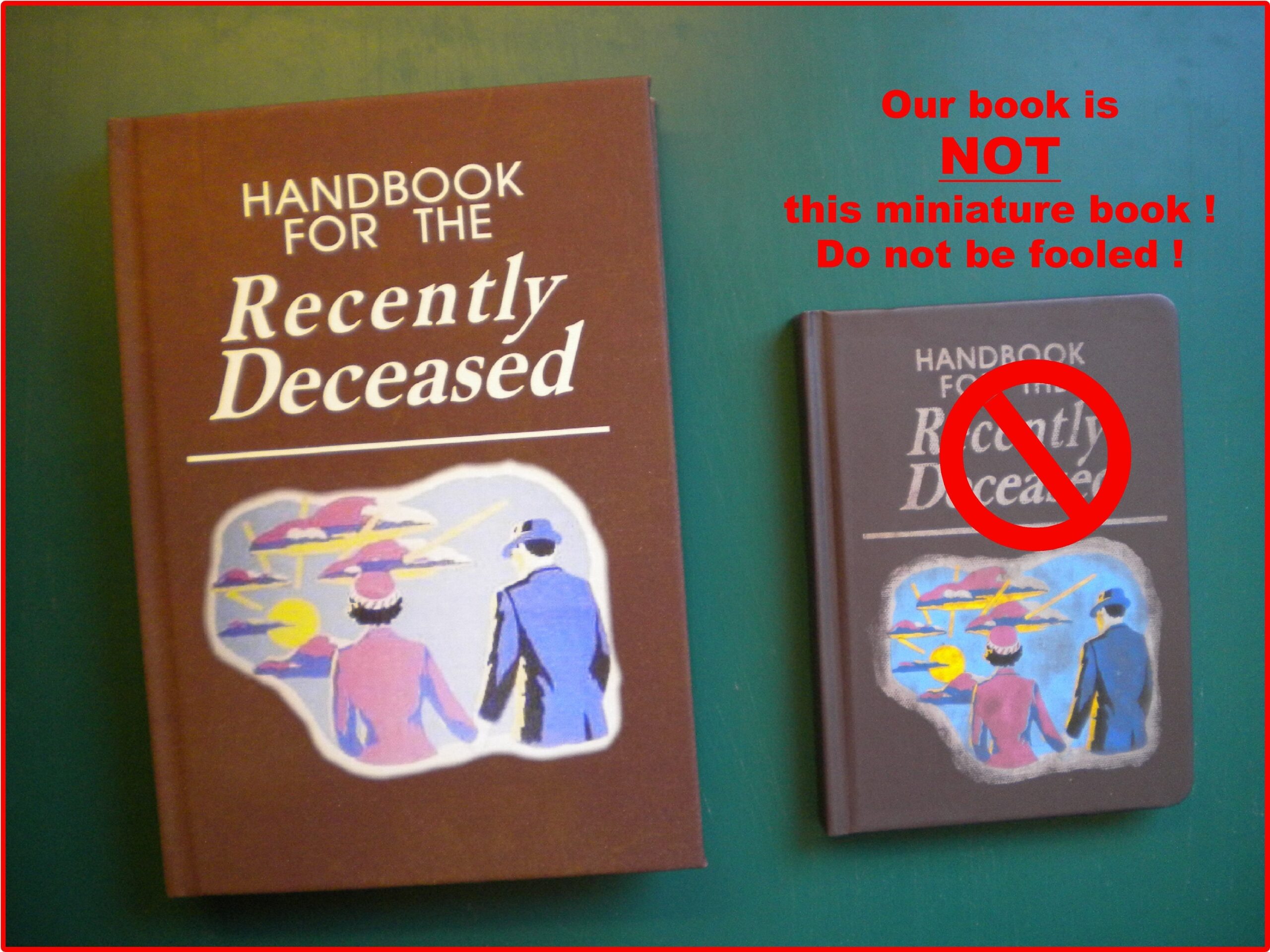 Handbook For The Recently Deceased Book Handmade Prop Halloween Cosplay Display Gift Valentine Gift Etsy