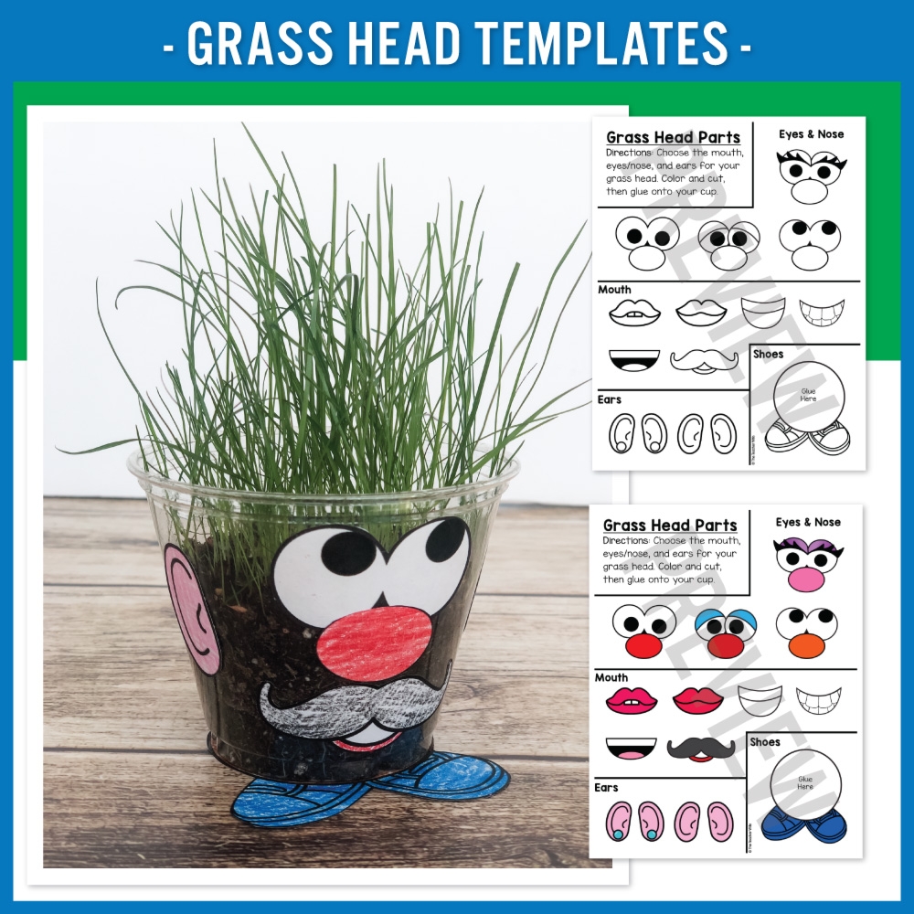 Grass Template Printable Free