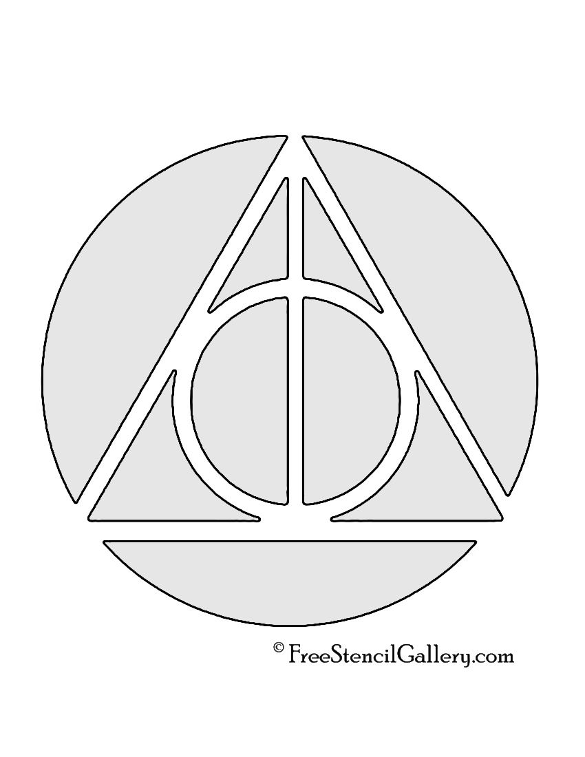 Harry Potter Deathly Hallows Symbol Google Search Harry Potter Pumpkin Carving Harry Potter Stencils Harry Potter Pumpkin