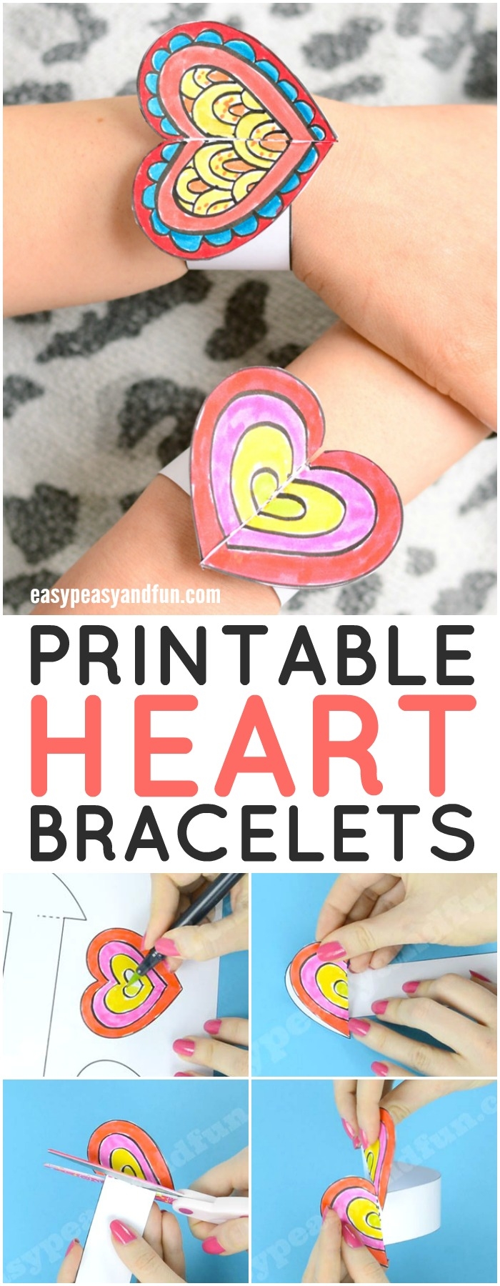 Printable Paper Bracelet Template