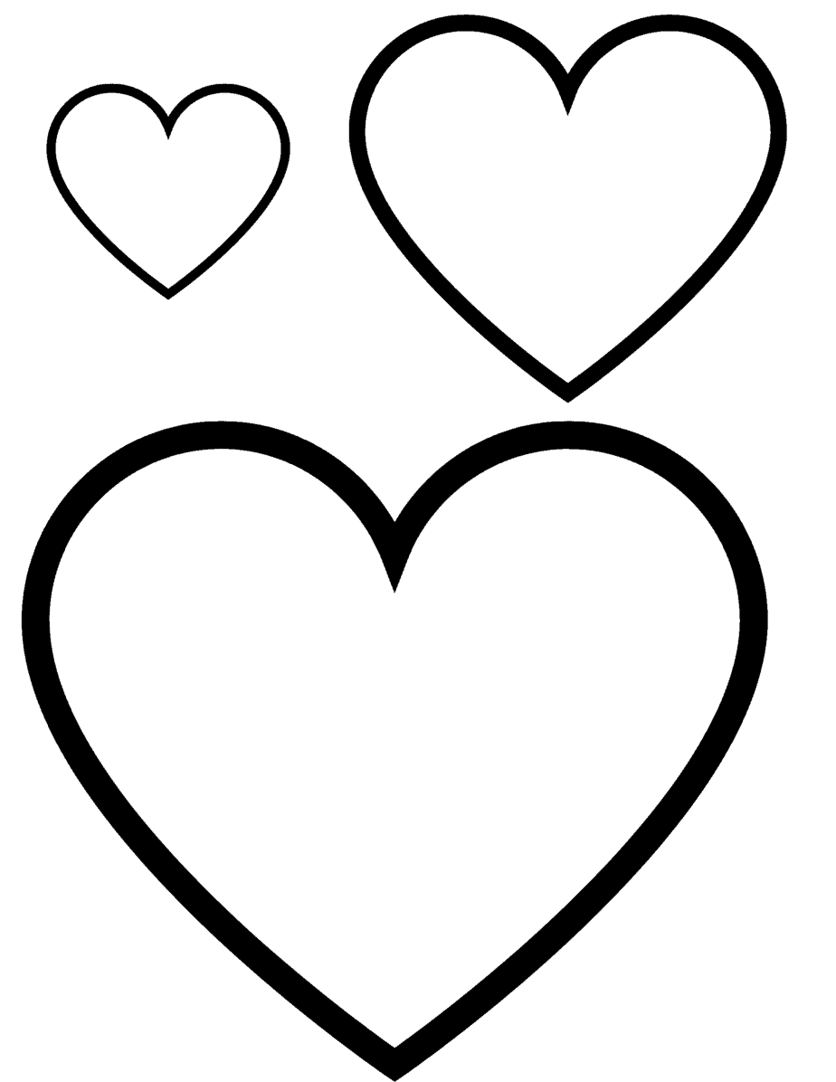 Free Printable Heart Template