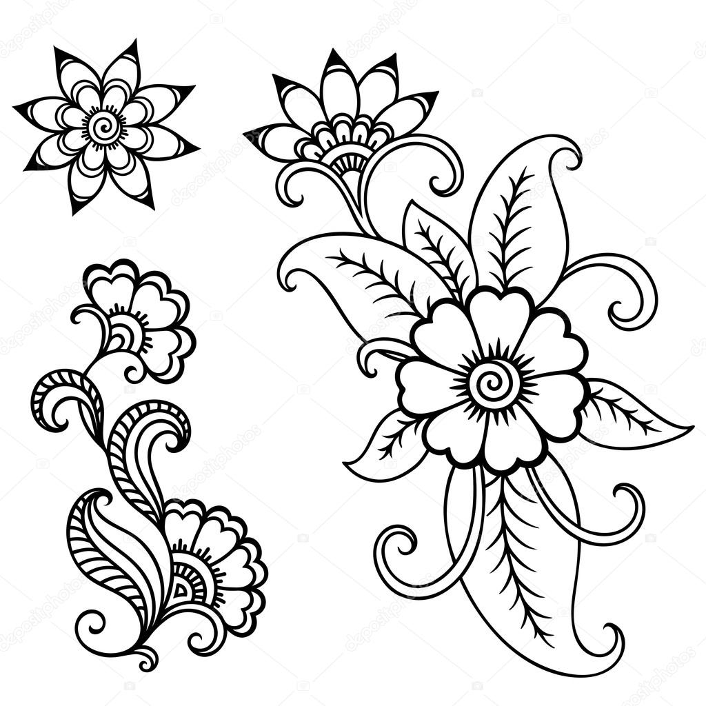 Beginner Henna Templates Printable