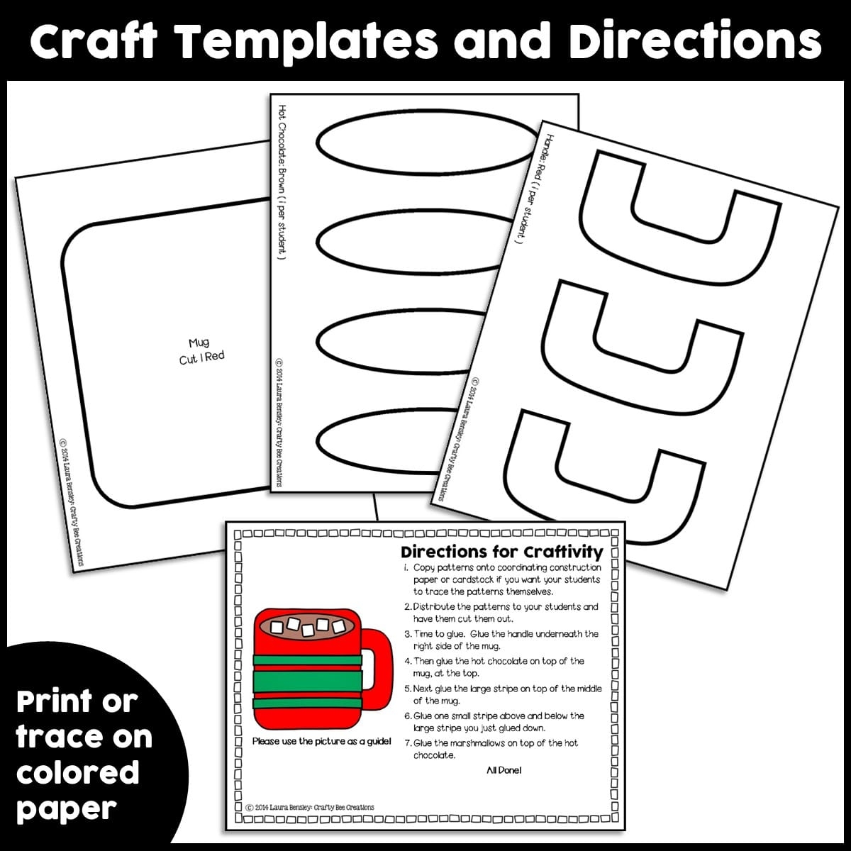 Hot Chocolate Template Printable