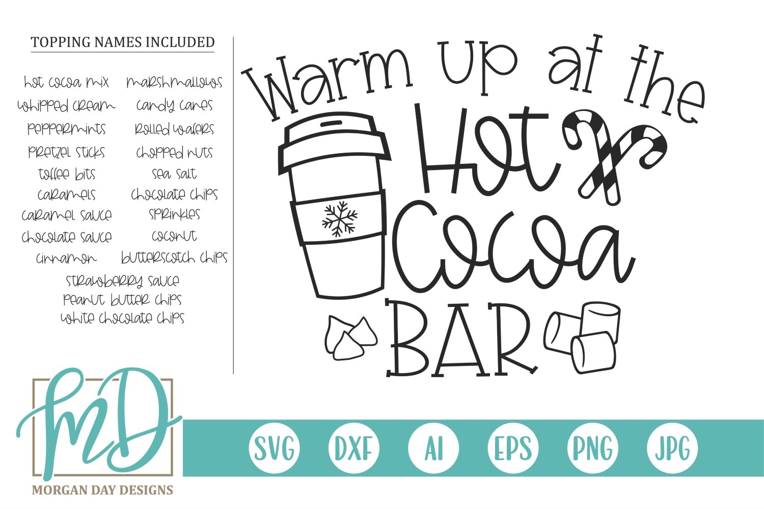 Template Hot Cocoa Sign Printable