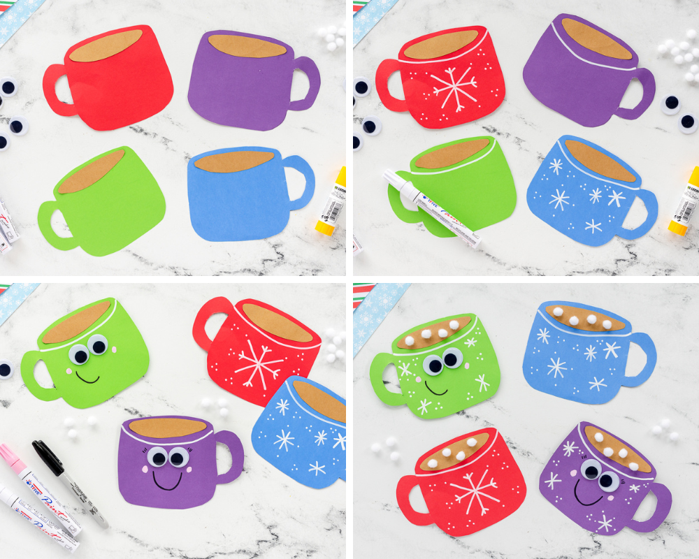 Hot Cocoa Mug Template Printable