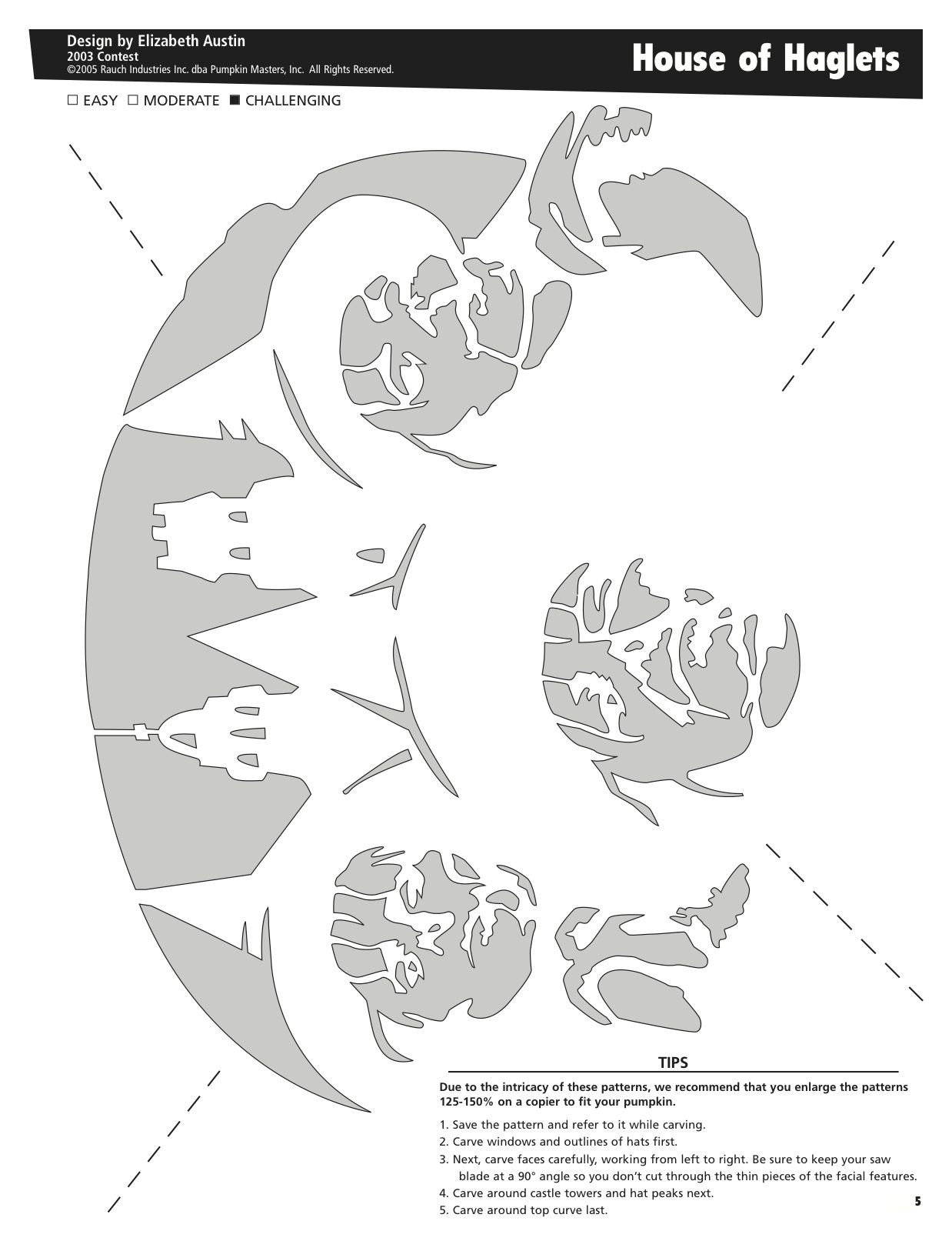 Printable Printable Template Pumpkin Masters Patterns