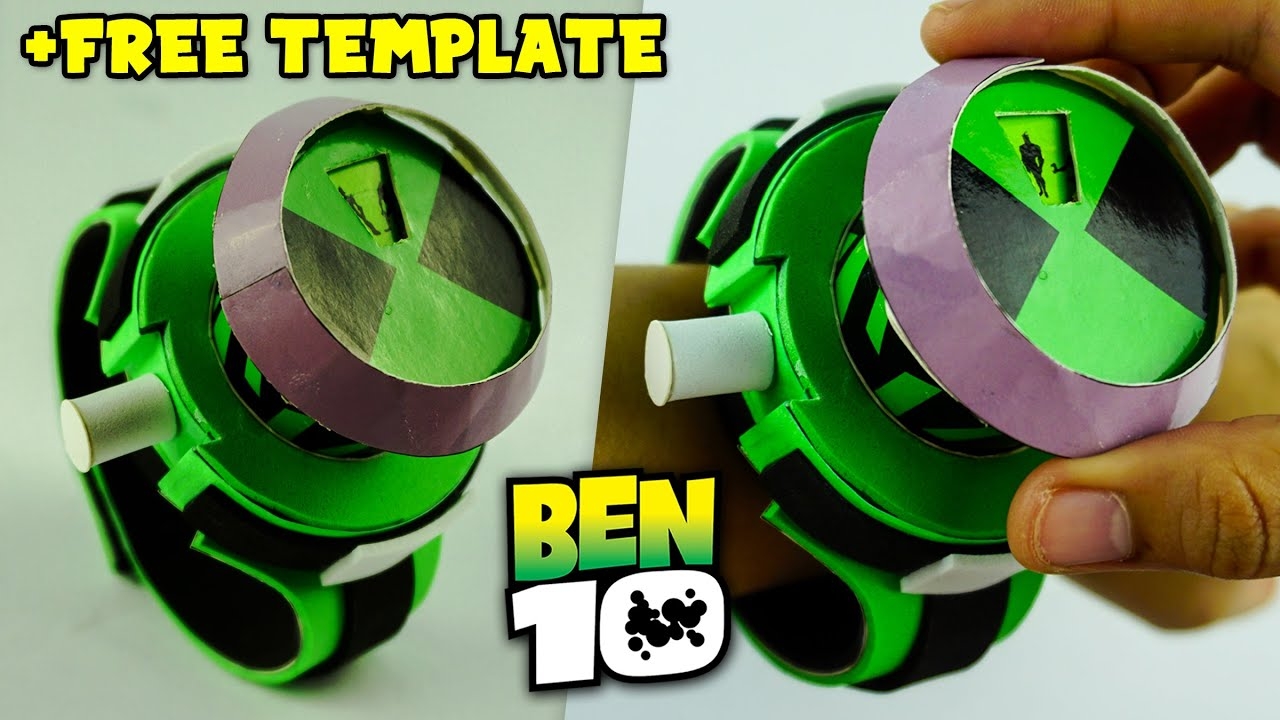 Printable Paper Omnitrix Template