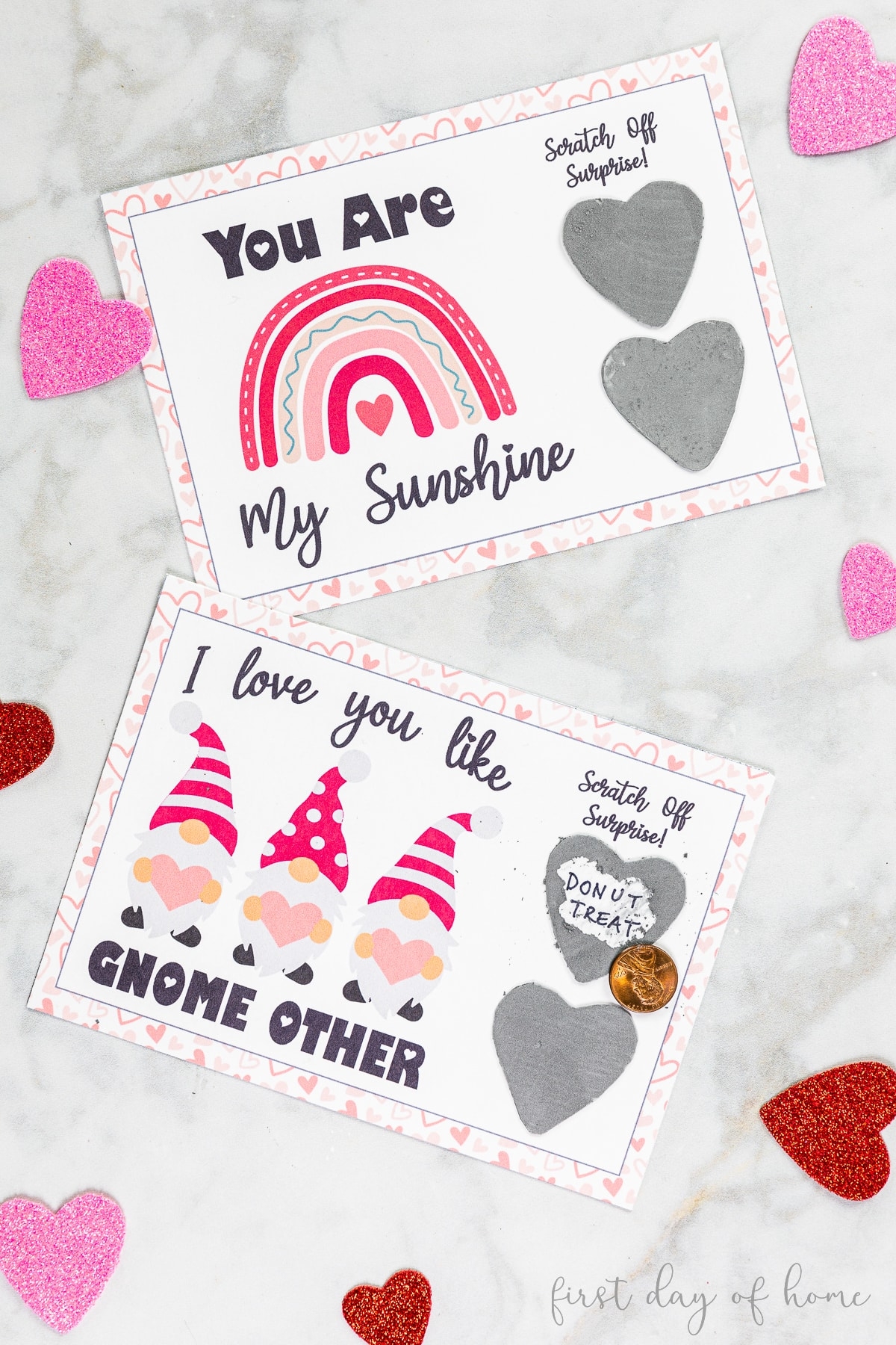 How To Make Scratch Off Cards Free Printables First Day Of Home