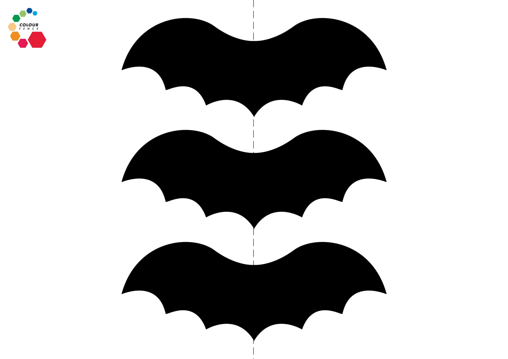 Free Printable Bat Wing Template