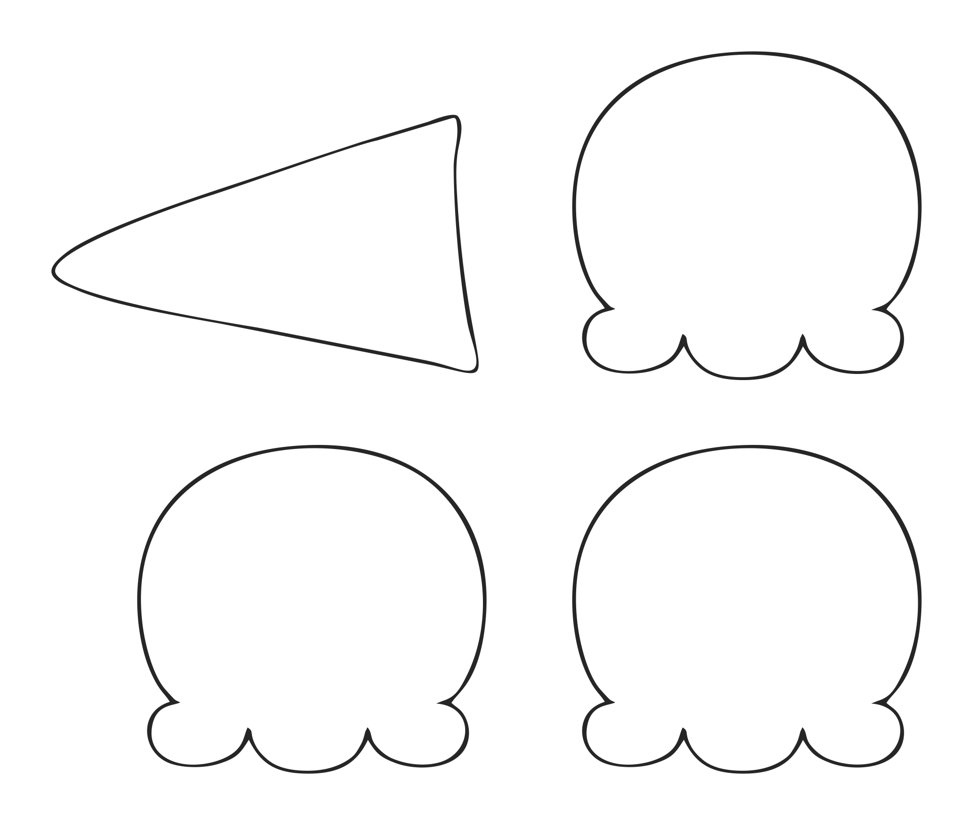Ice Cream Scoop Template Printable