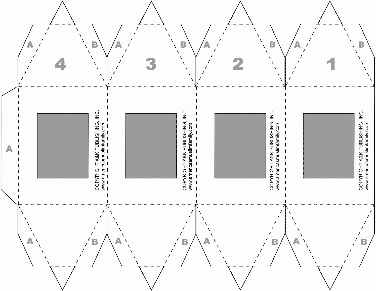 Cut Out Ramadan Lantern Template Printable