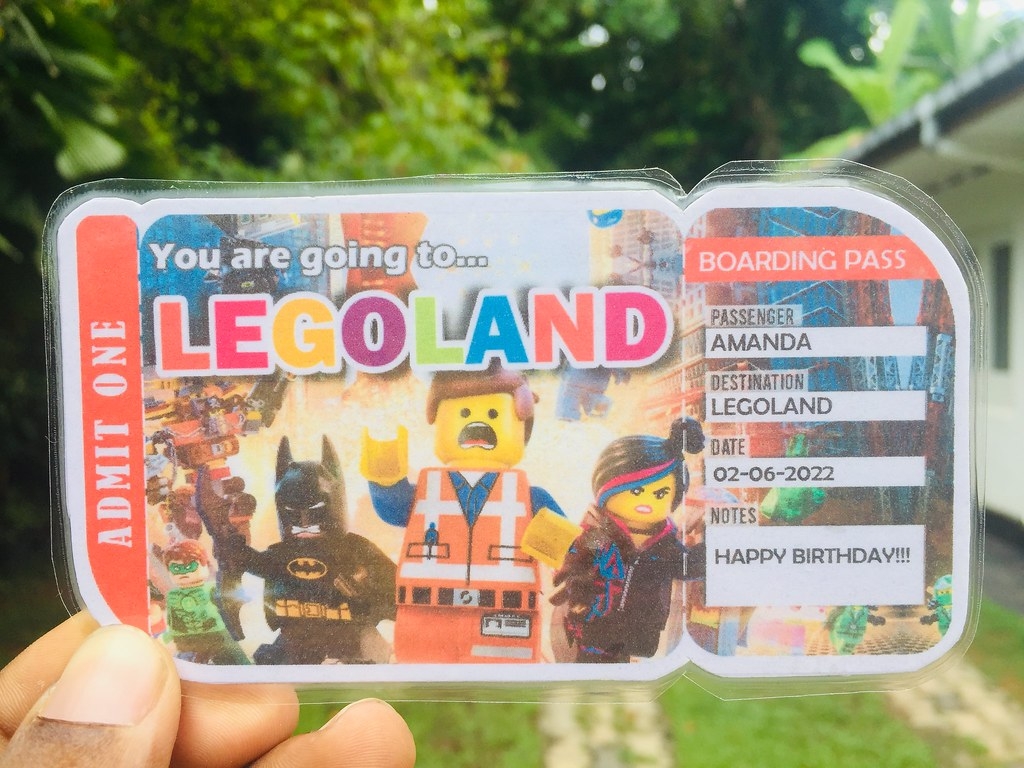 IMG E7441 Printable Legoland Boarding Pass You Can Edit T Flickr