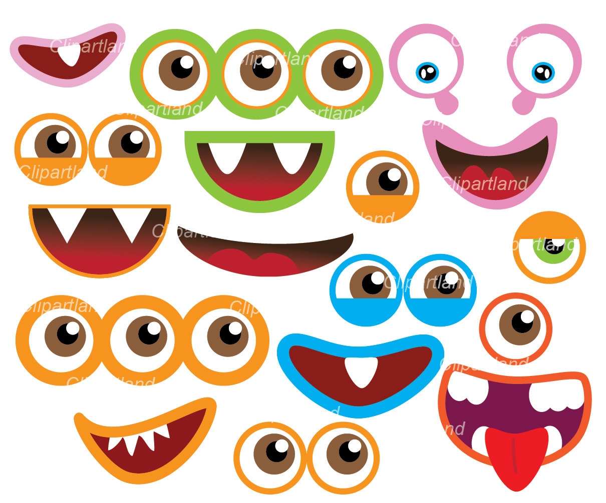 Printable Monster Mouth Template