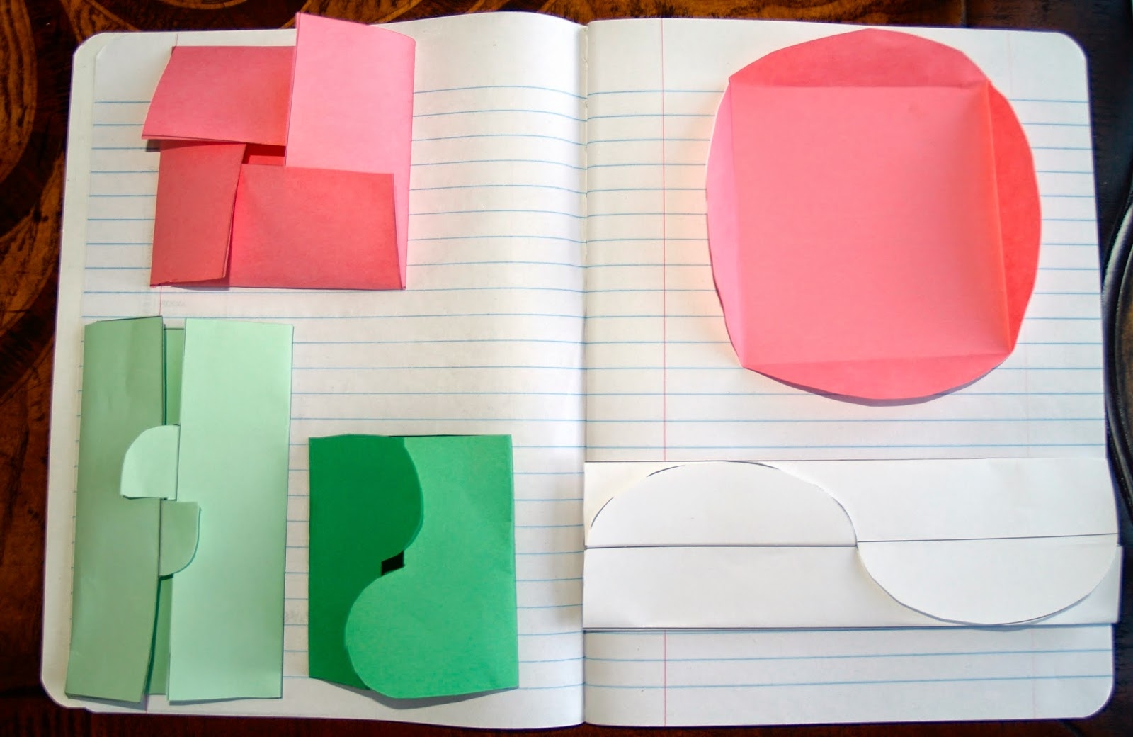 Interlocking Fold For Interactive Notebooks With Free Printable Template Teaching Science With Lynda R Williams